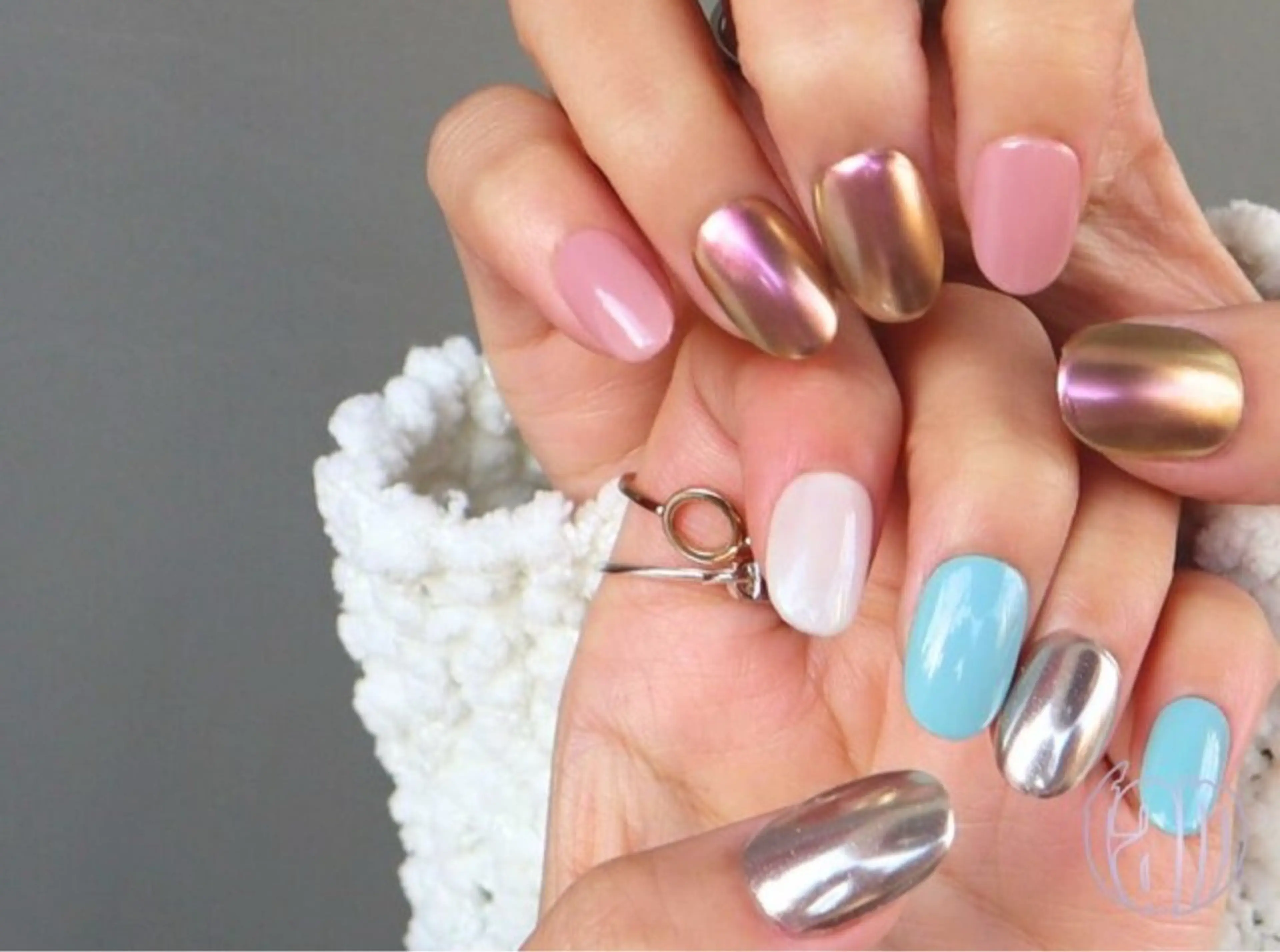 ネイル LMN Rei🐰ᩚのネイルデザイン