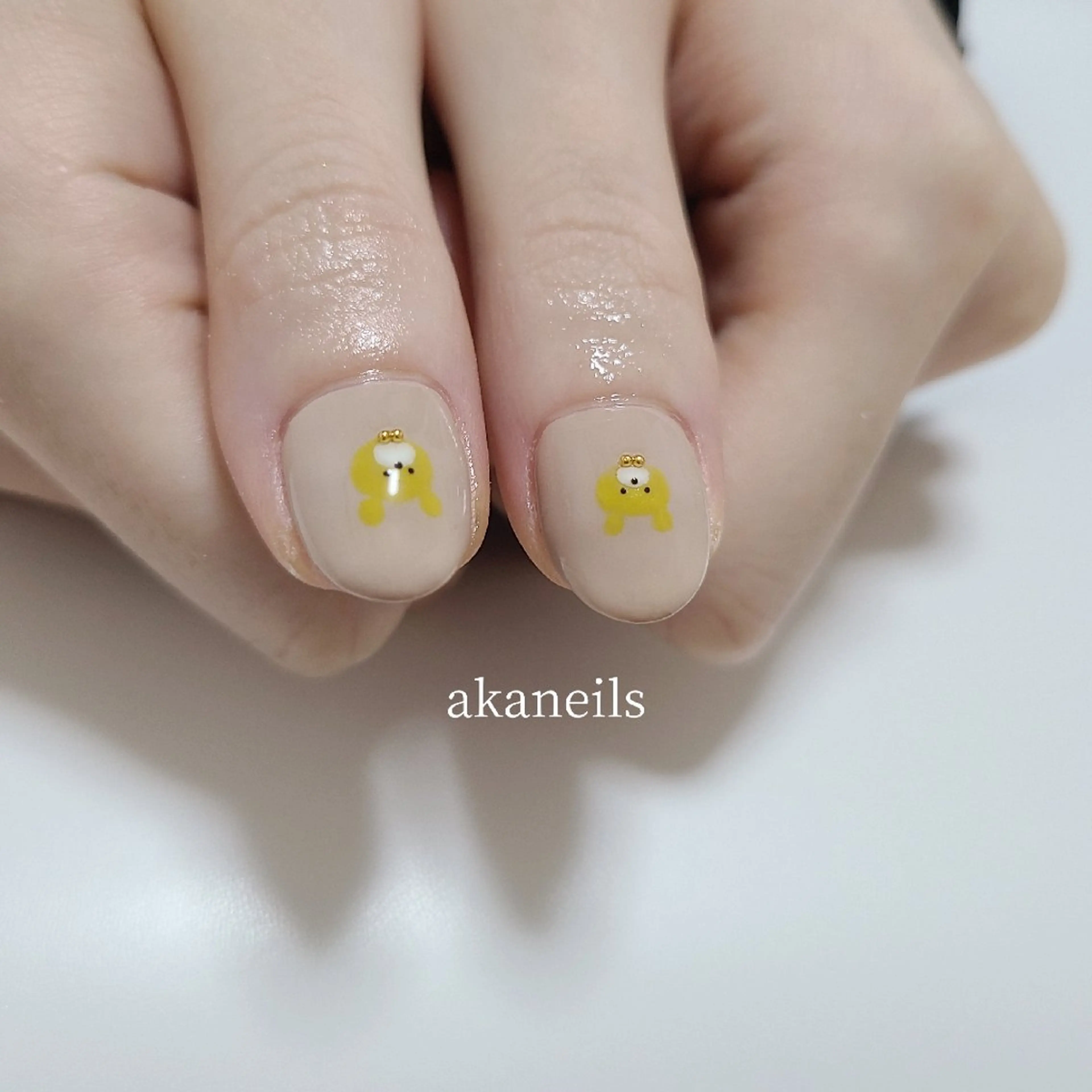 ネイル ジェルネイル ガーリー 持ち込み パラジェル ハンドネイル 【akaneils】 アカネのネイルデザイン