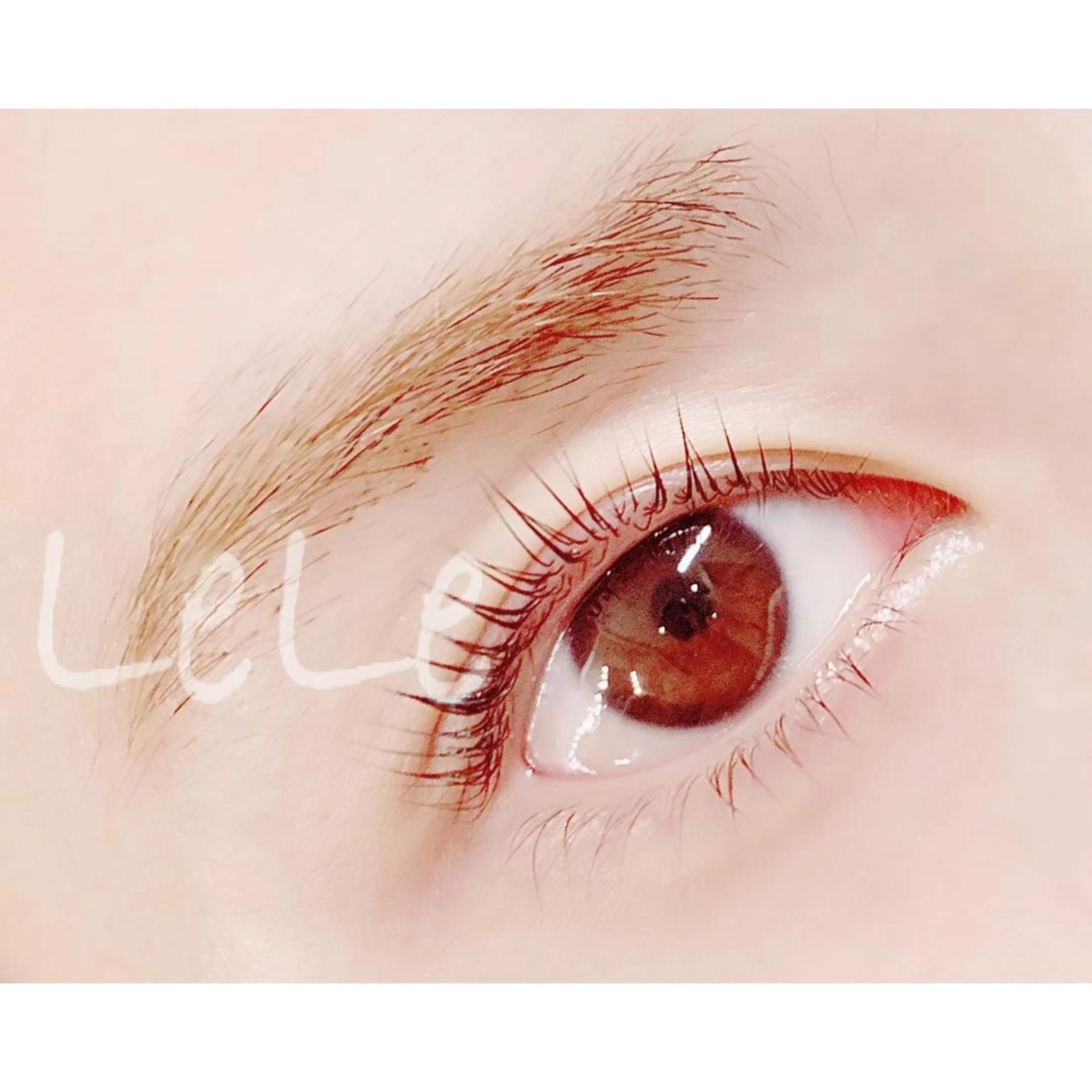 マツエク・マツパ LeLe/中崎町/ LED/眉毛のマツエク・マツパデザイン