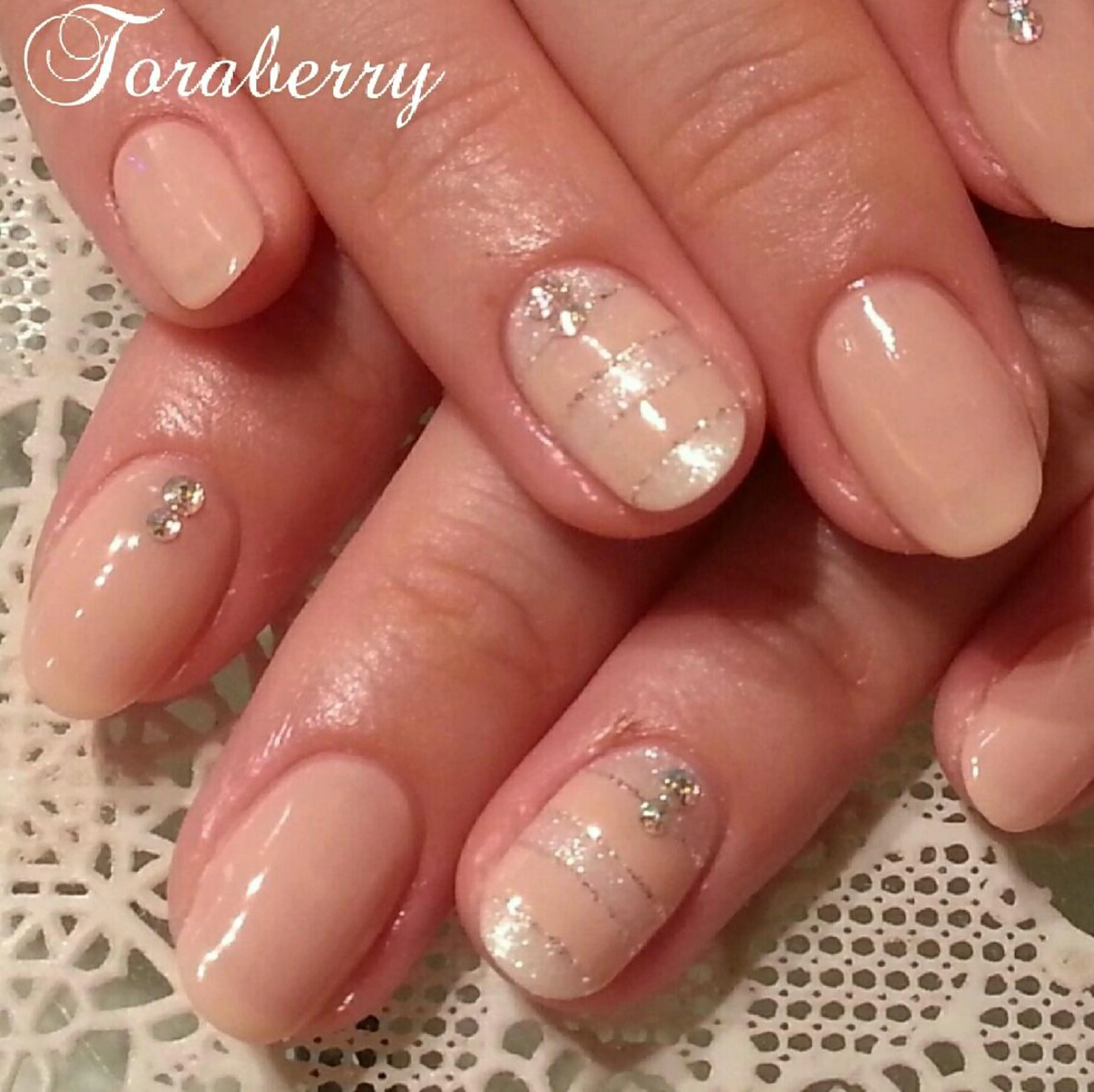 ネイル ボーダー ネイリスト なつみのネイルデザイン