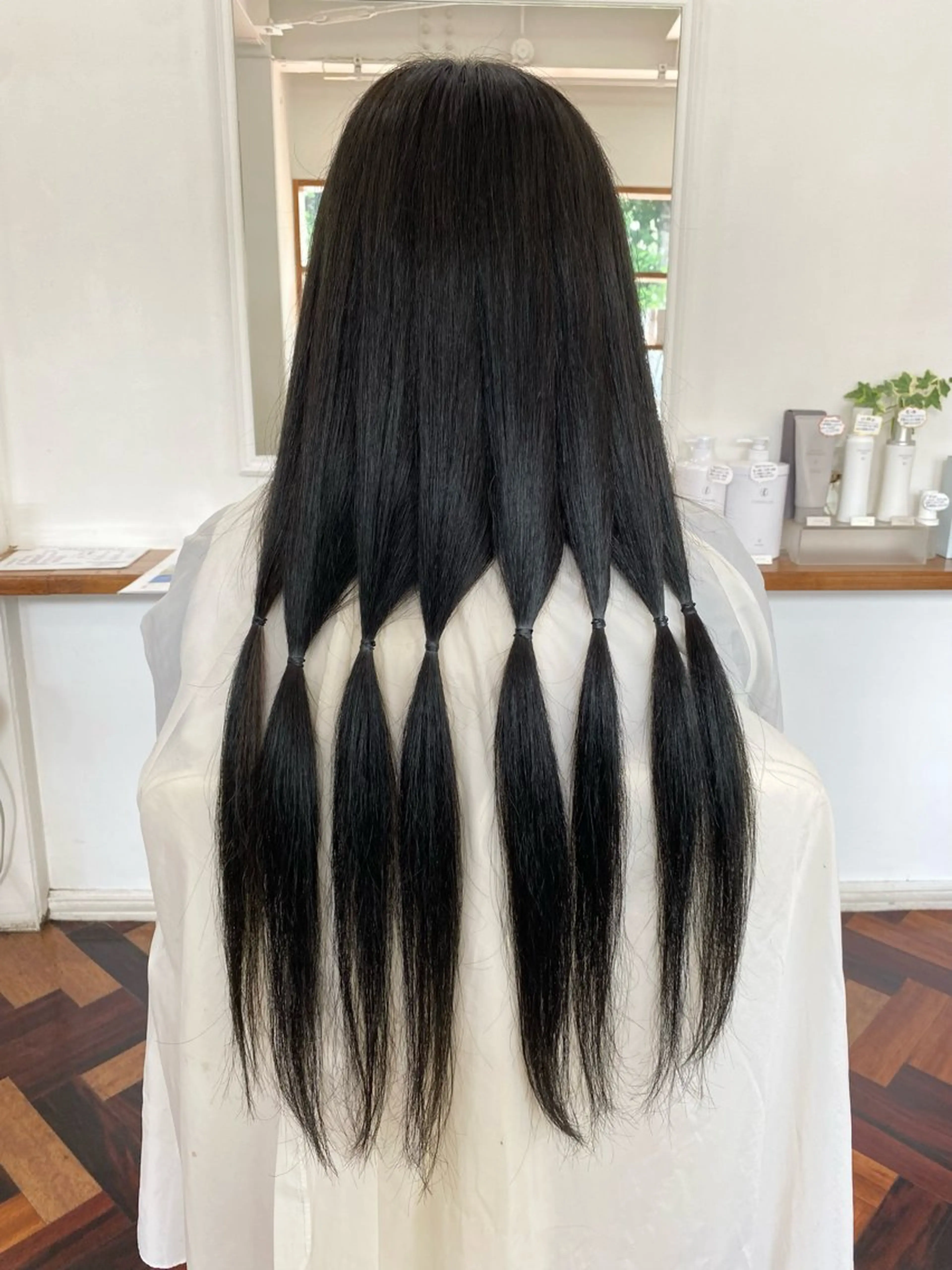 ロング Kazaoka Saraのヘアスタイル