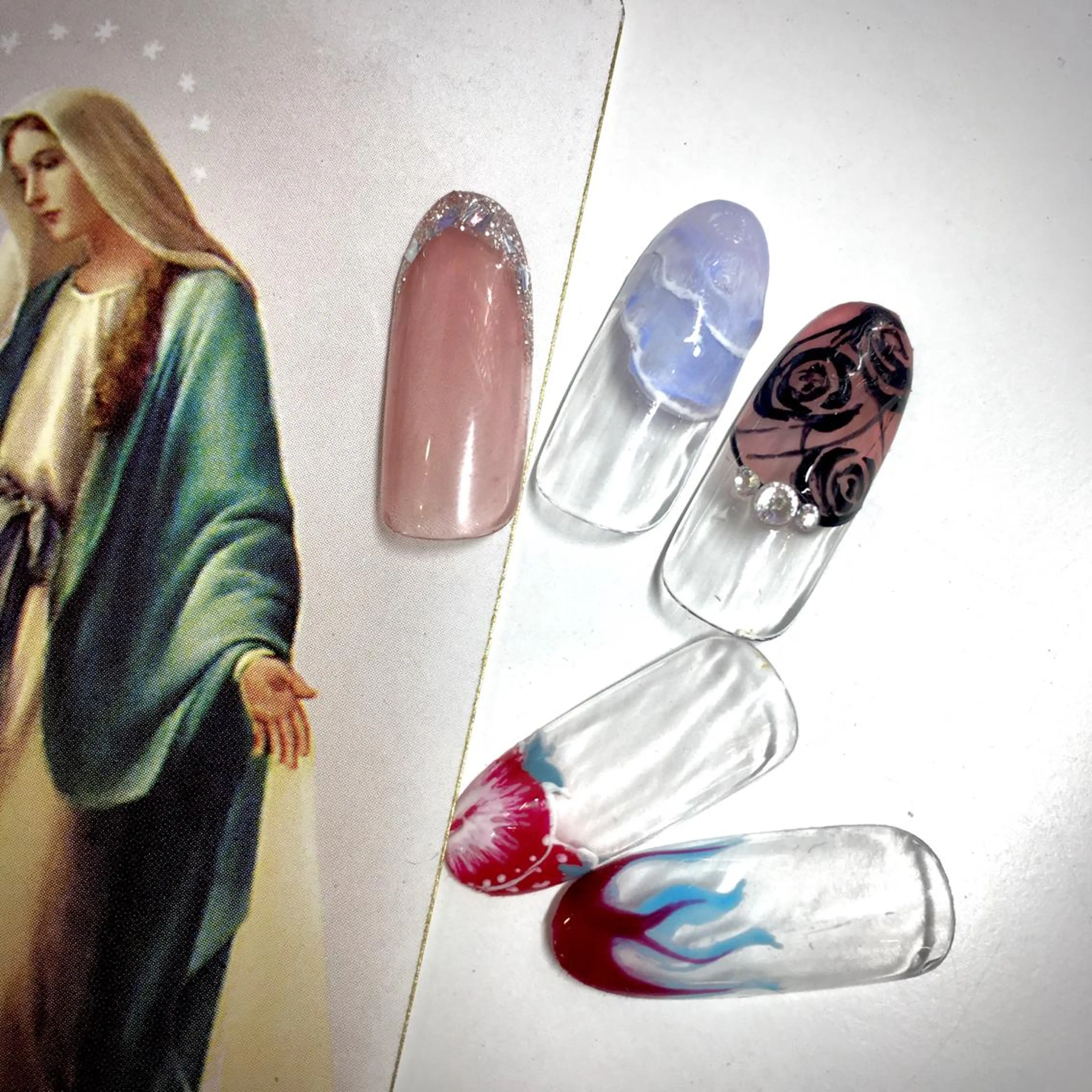 ネイル アートネイル フレンチネイル Laki nail MAYUのネイルデザイン