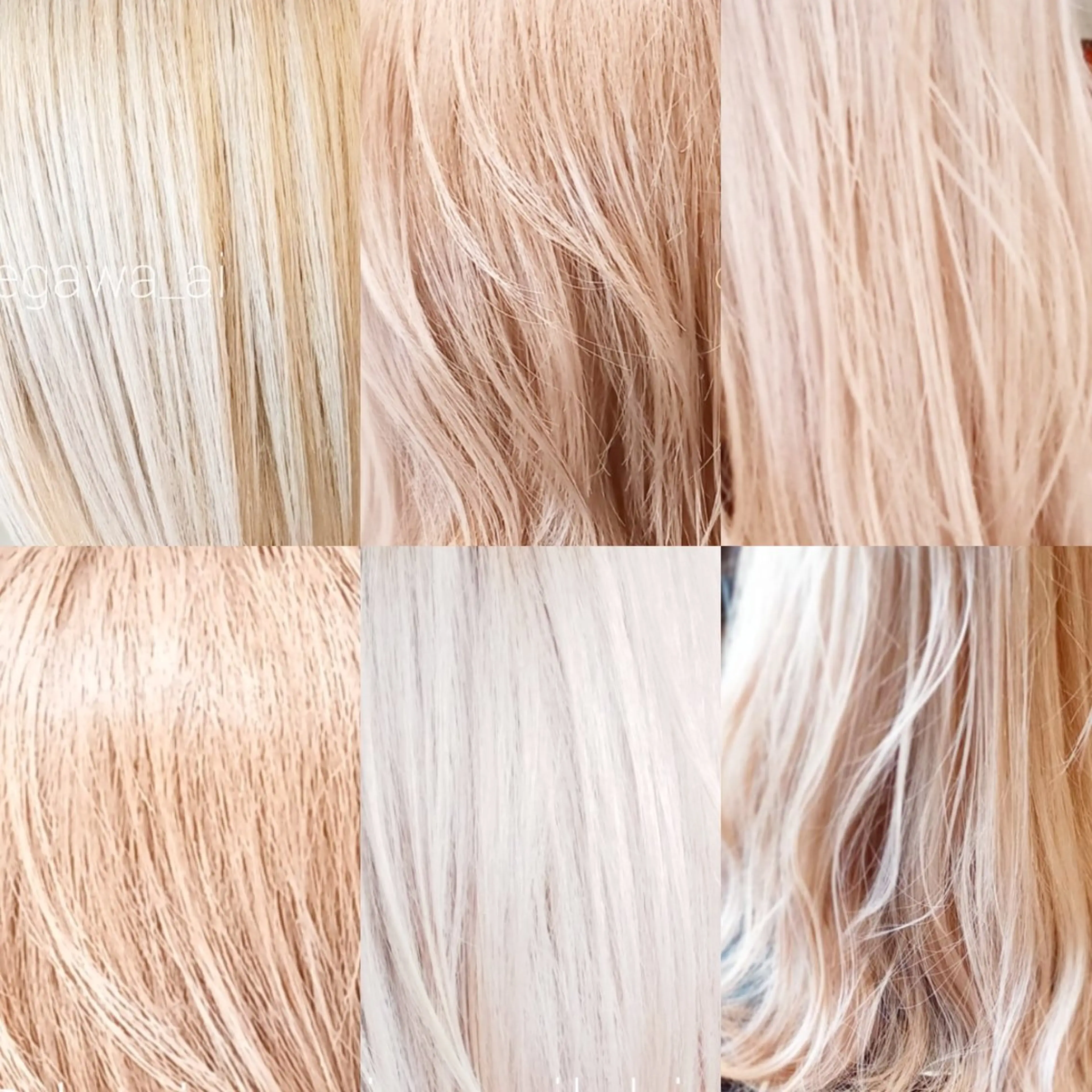 カラー ブリーチ デザインカラー /aiのヘアスタイル