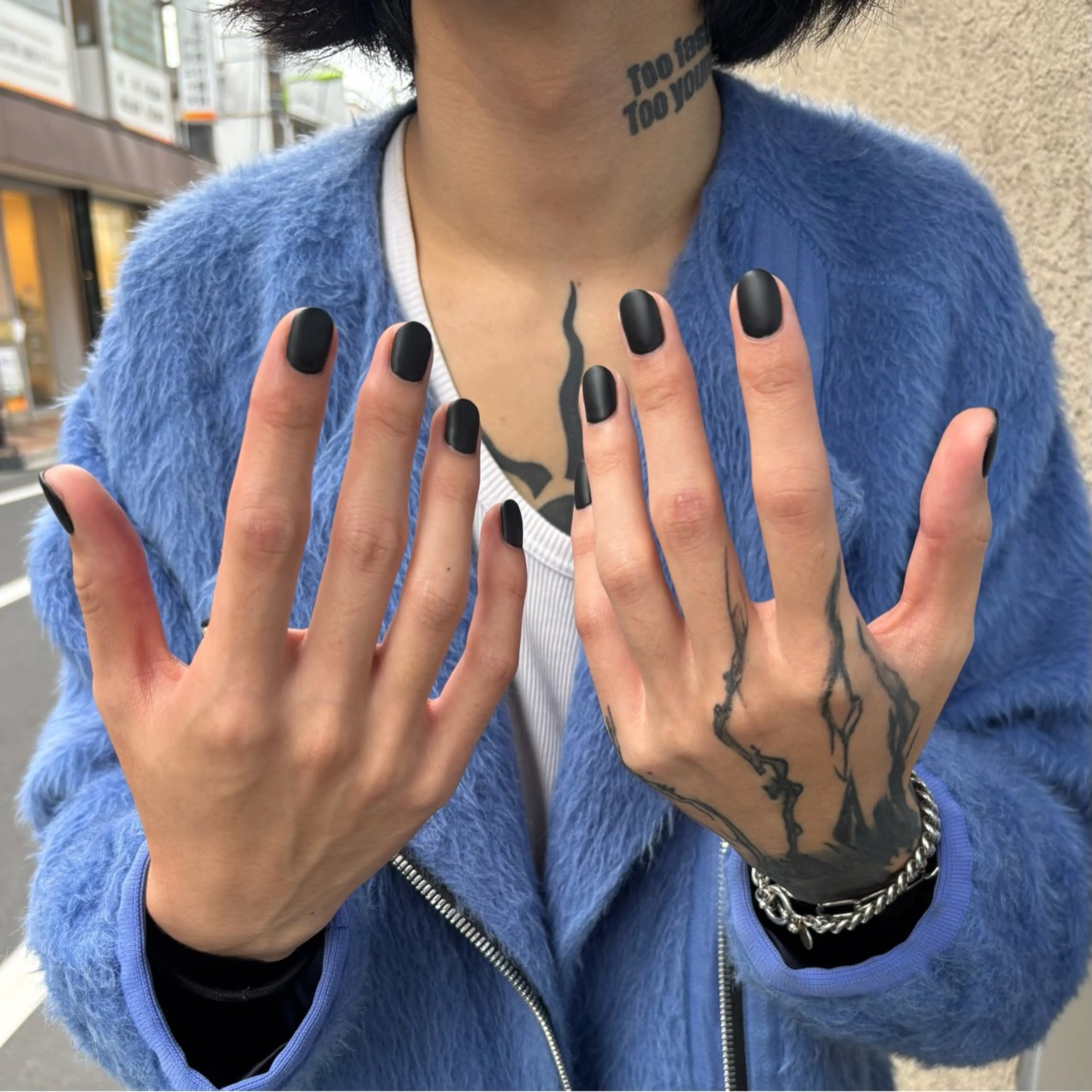 メンズ ネイル moe ---♡ ...のネイルデザイン