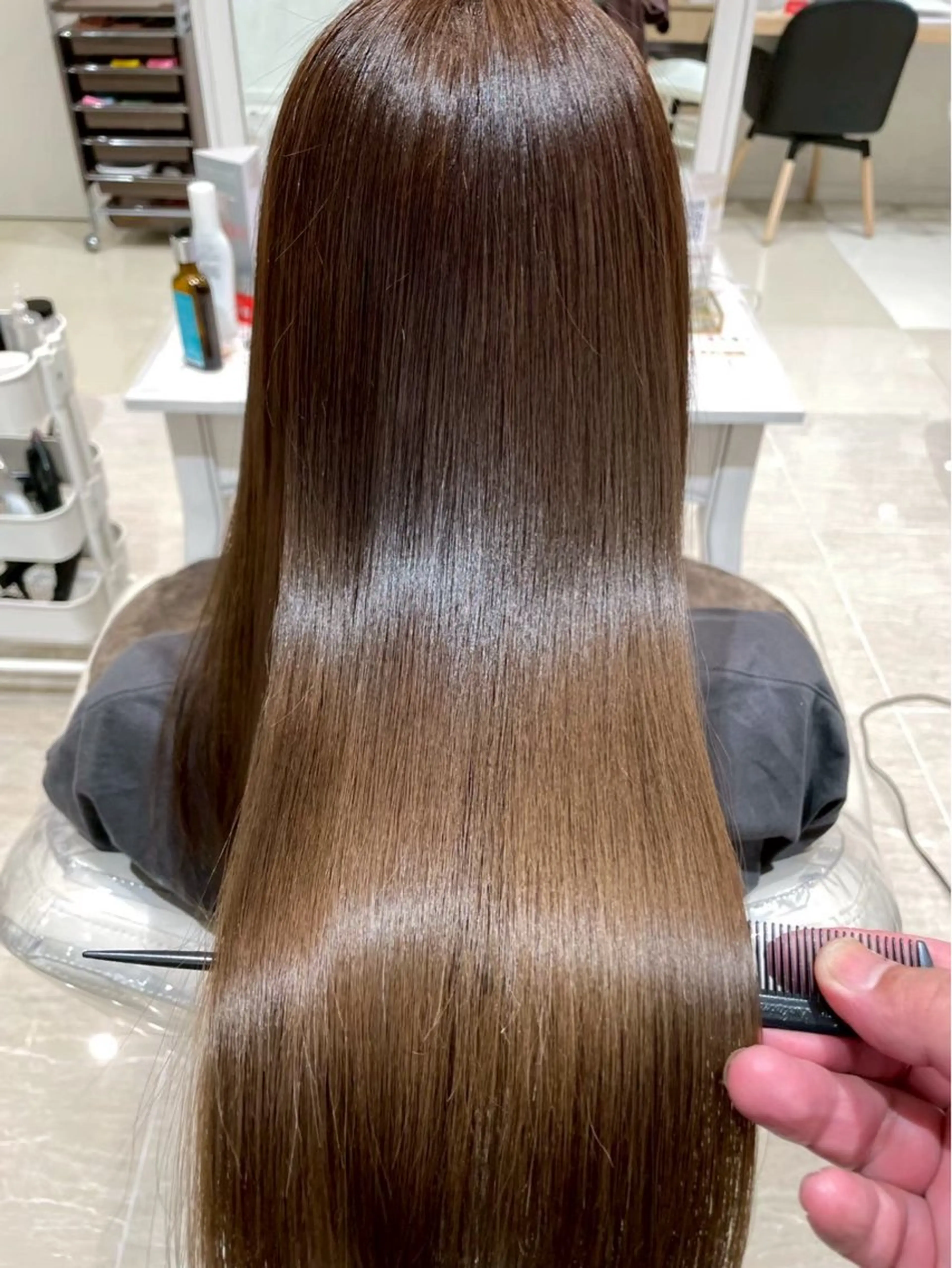 ロング 土屋 京香のヘアスタイル