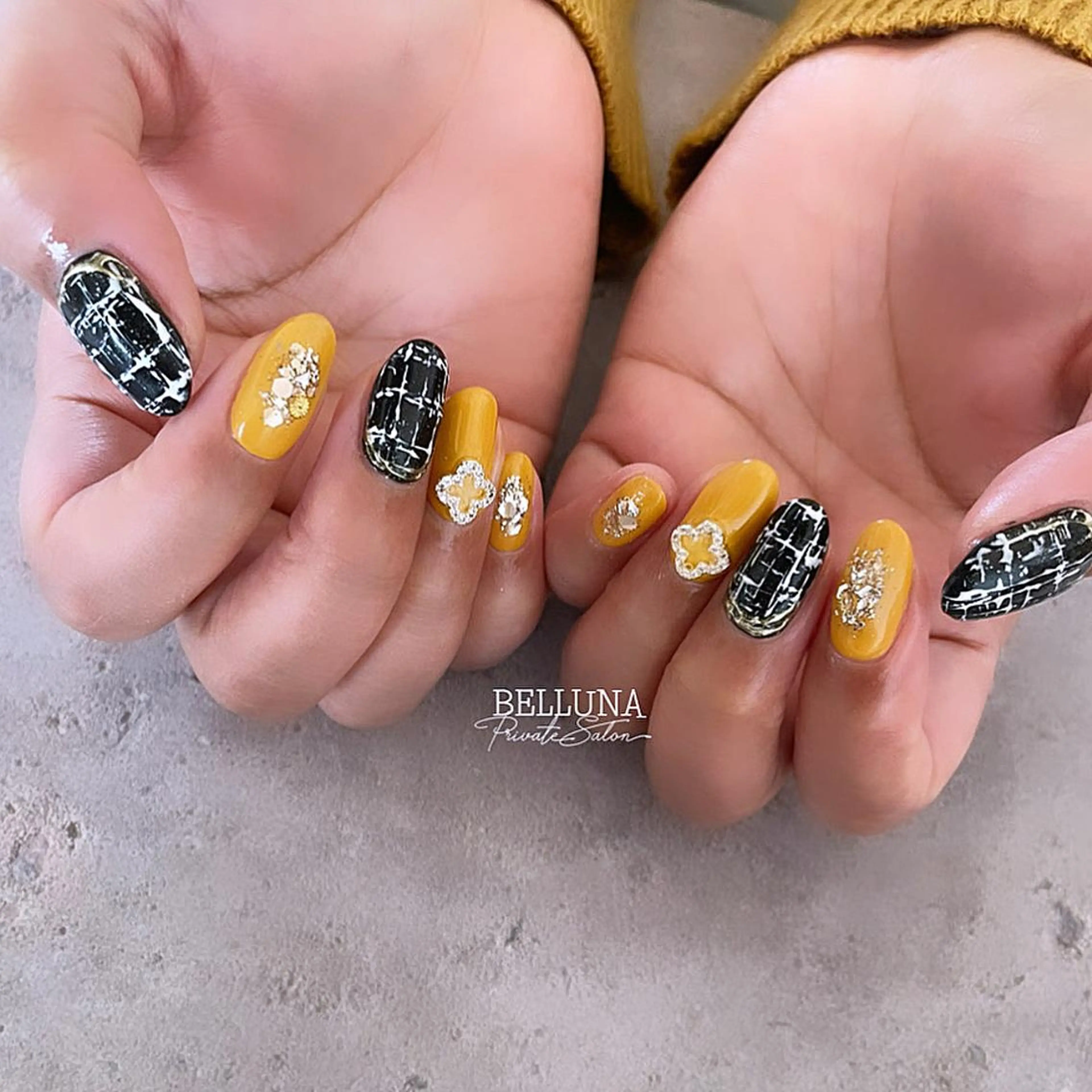 ショート ネイル BELLUNA Mizuki❤︎のネイルデザイン