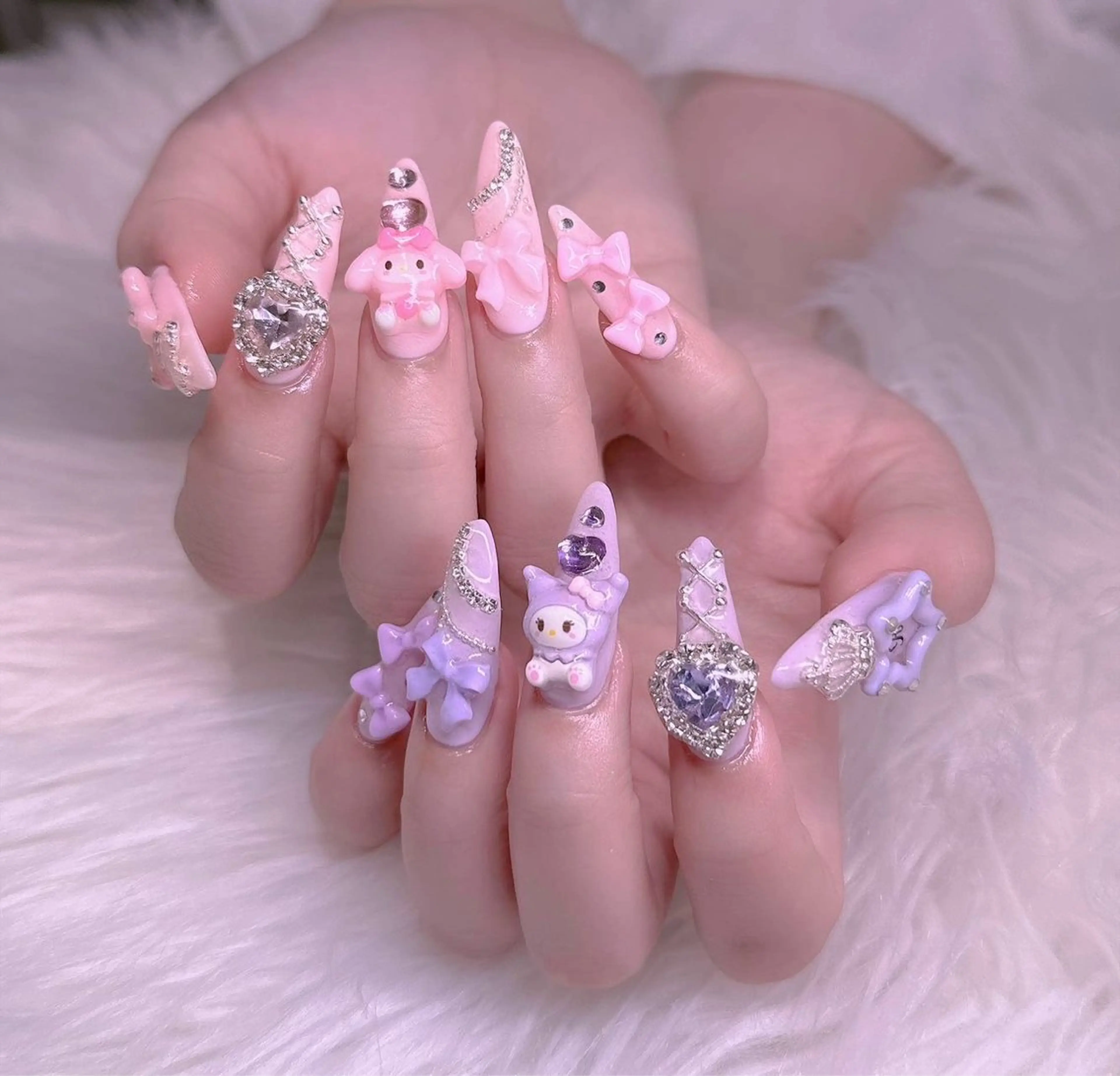 ネイル 長さだし専門店 M2　rikaのネイルデザイン