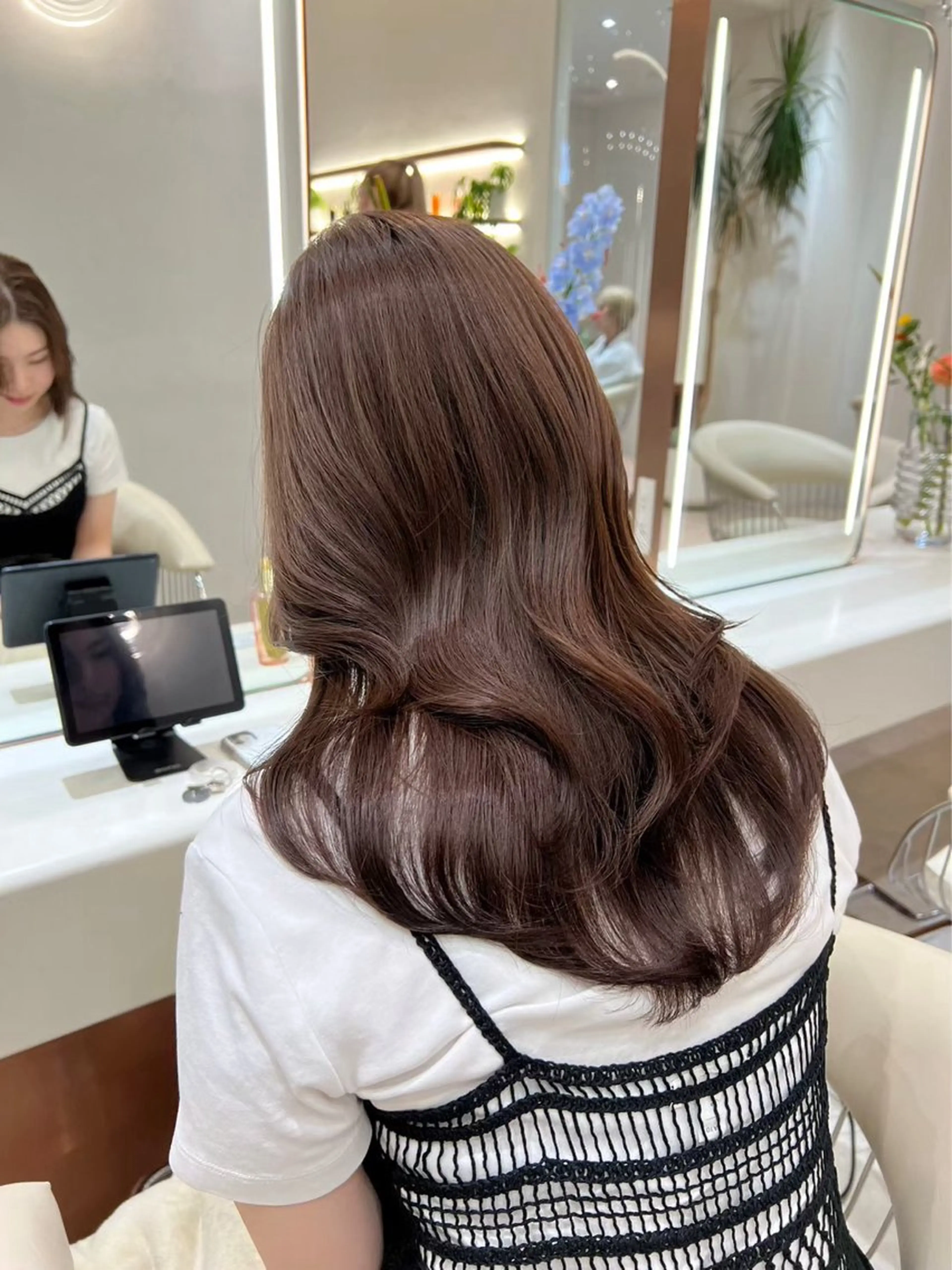 ロング カラー 艶髪レイヤー AZUSAのヘアスタイル