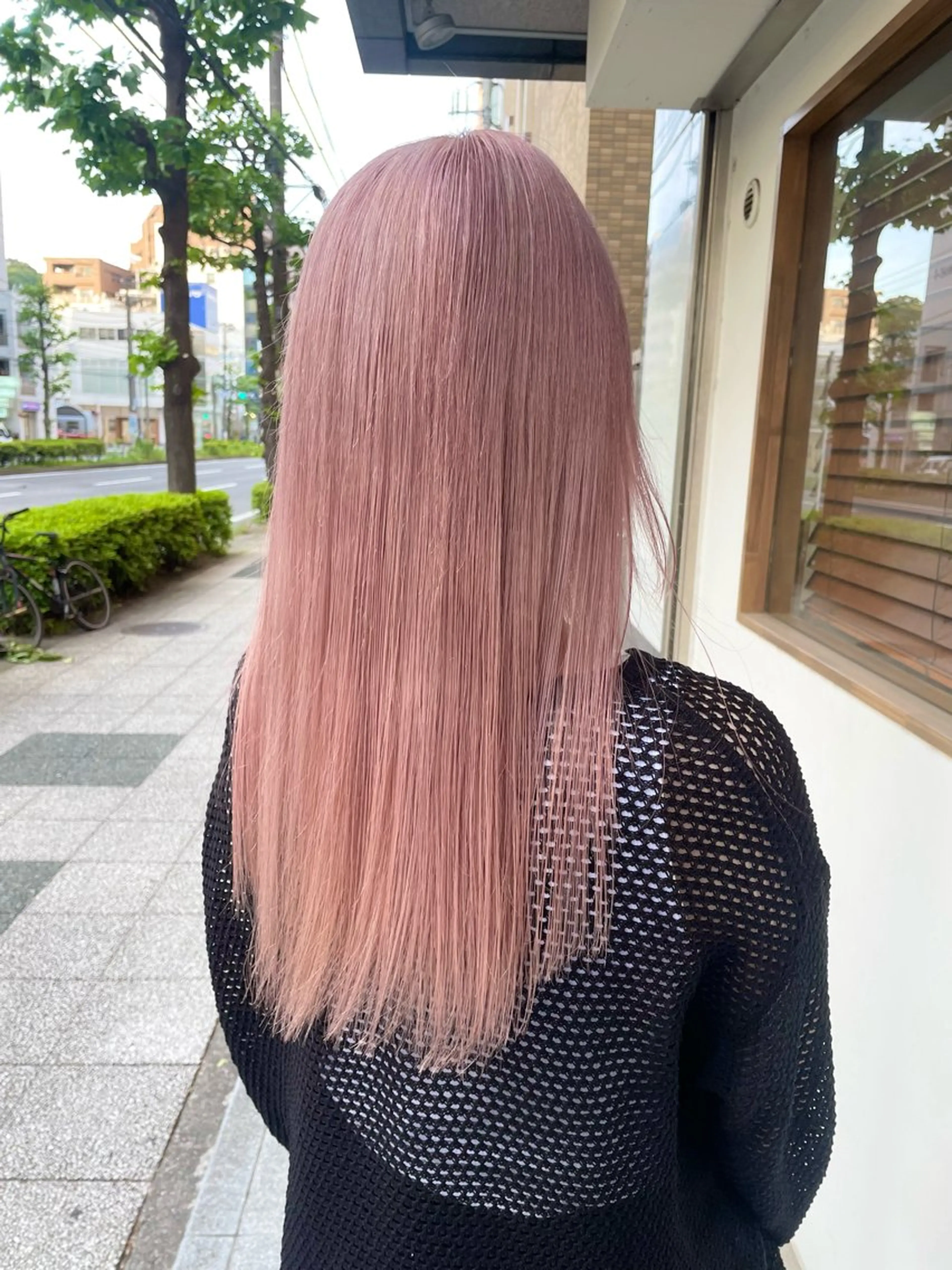 ロング カラー 武田 和子のヘアスタイル