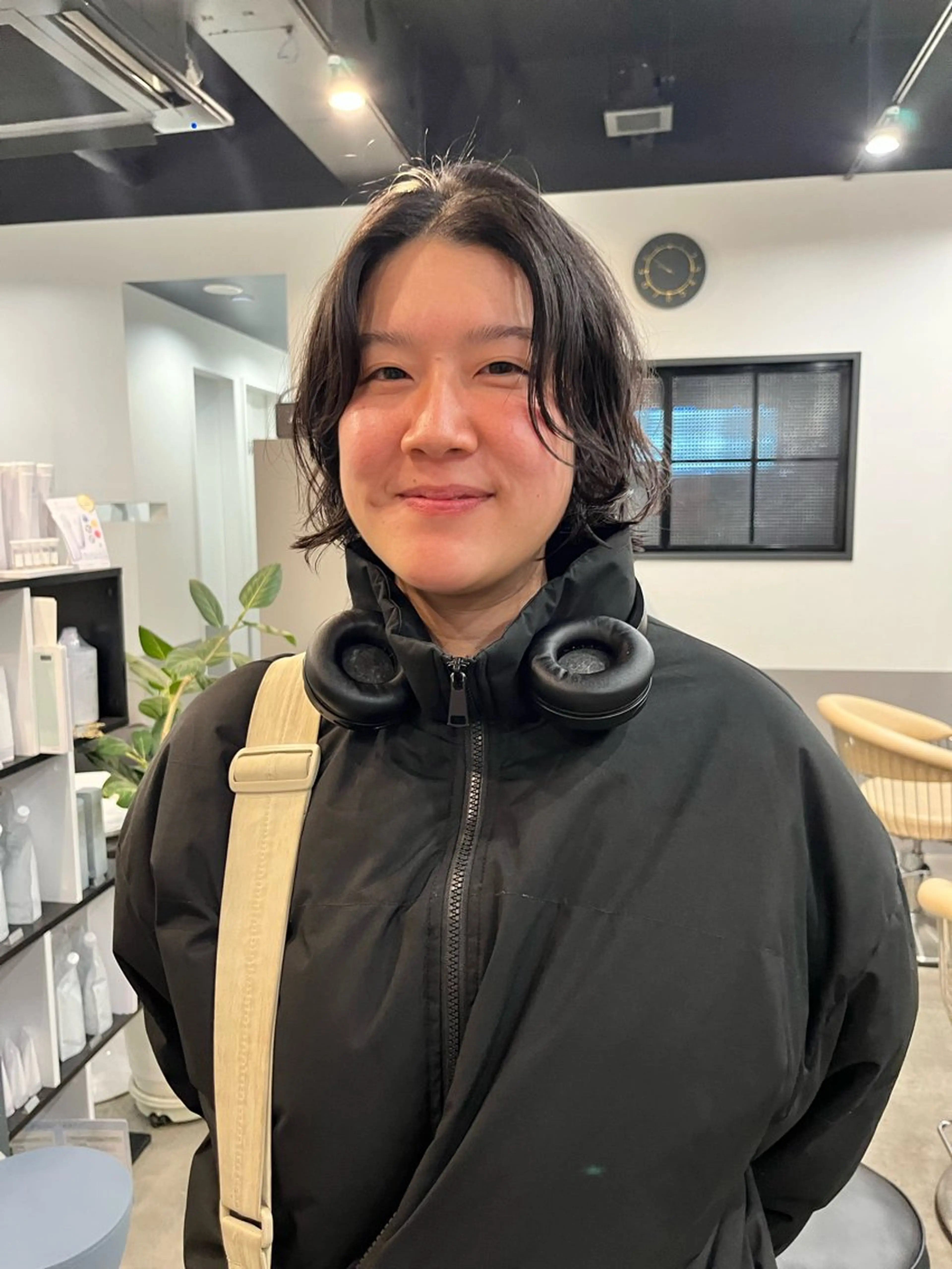 ミディアム パーマ ミディアムパーマ ボブ カット パーマ トリートメント dogstar小林諒 パーマ/レイヤーのヘアスタイル