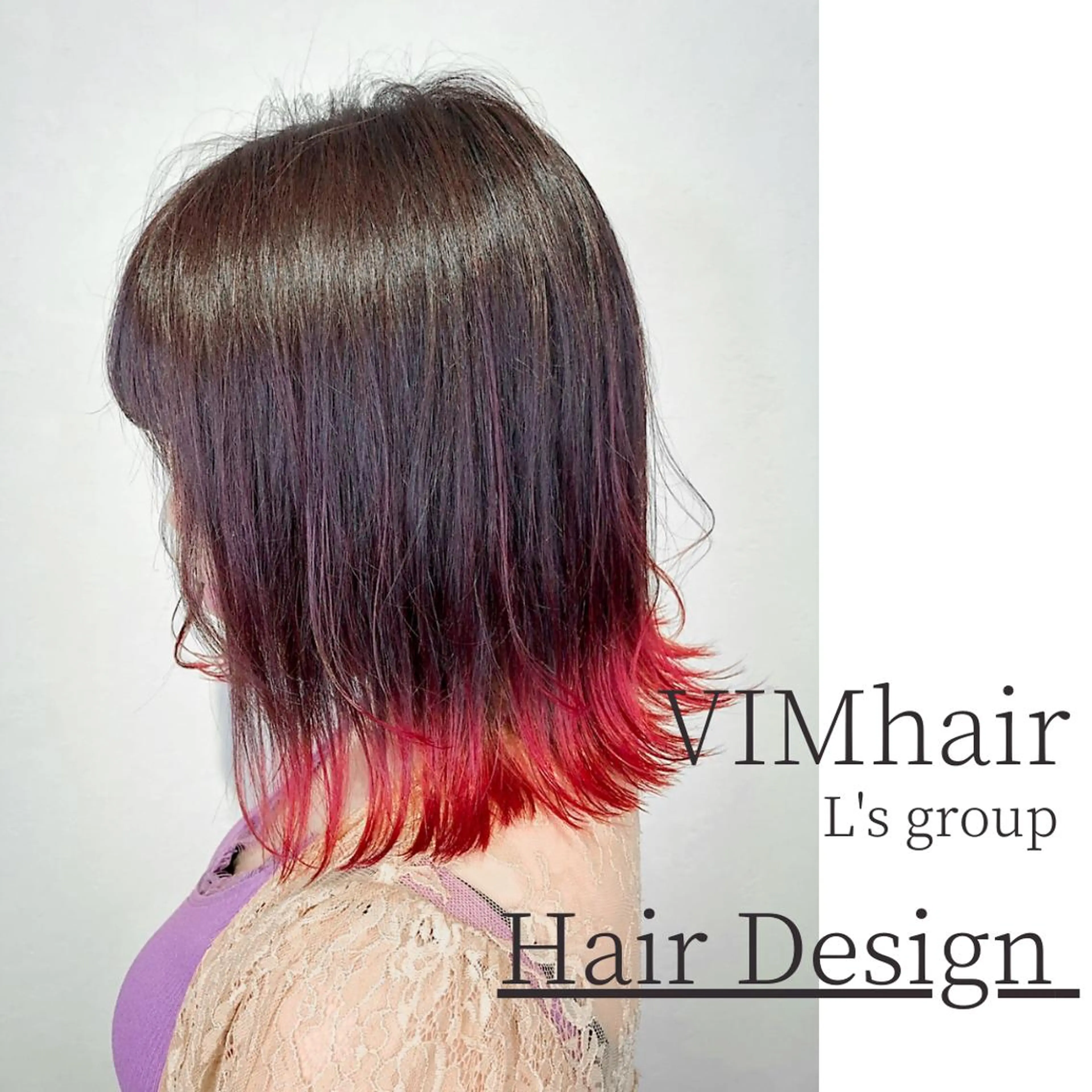 ショート カラー ヘアアレンジ VIM hairおもろまち店のヘアスタイル