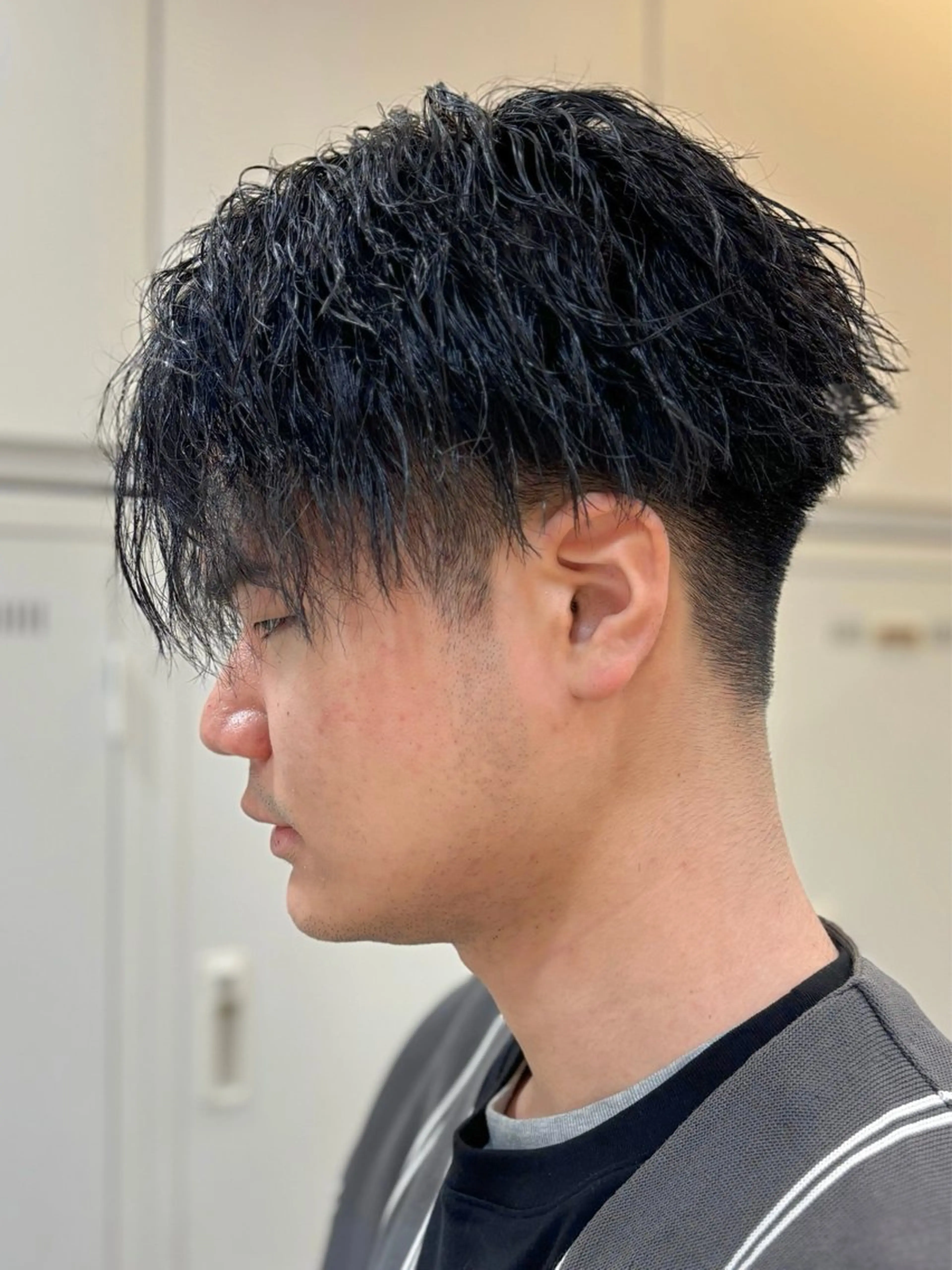 《メンズ限定》ご新規様💎カット+波巻きorツイストスパイラルパーマ+頭皮ケアトリートメント🌟の写真