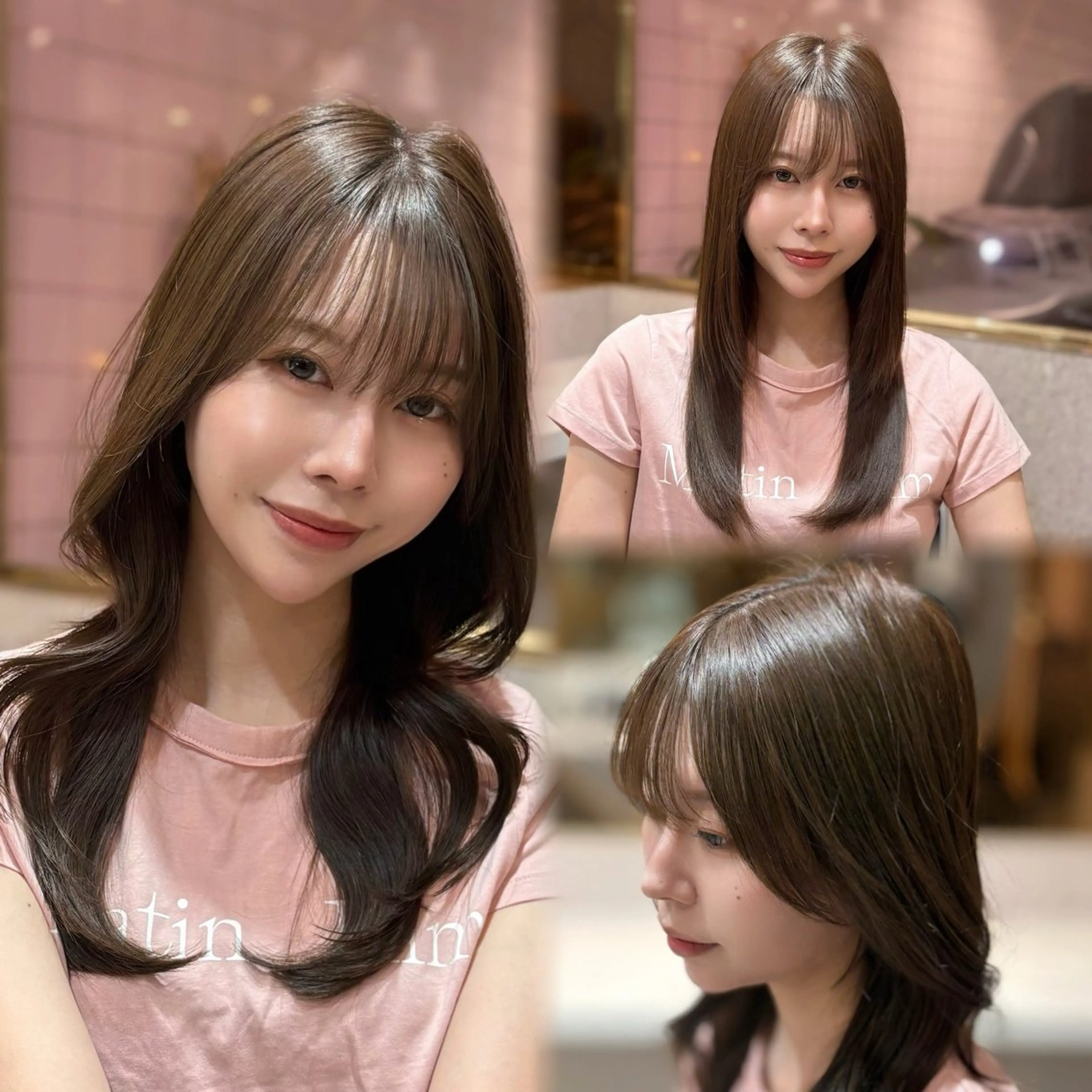 ロング カラー パーマ ヘアアレンジ メンズ キッズ カット ヘアカラー トリートメント 新宿/小顔レイヤー/ 顔まわり/西慶太朗のヘアスタイル