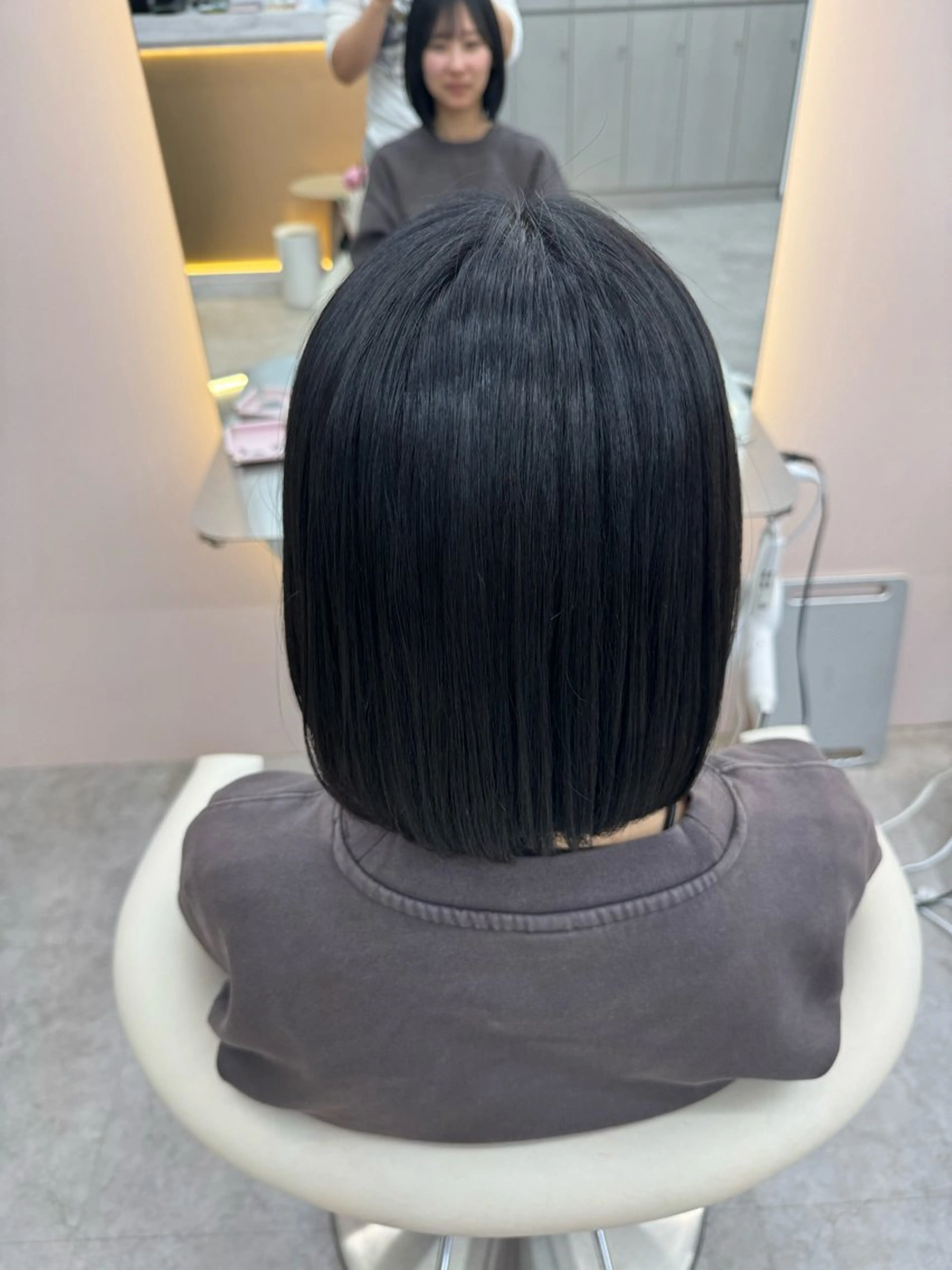 ミディアム ヘアカラー hana / Lond idealのヘアスタイル