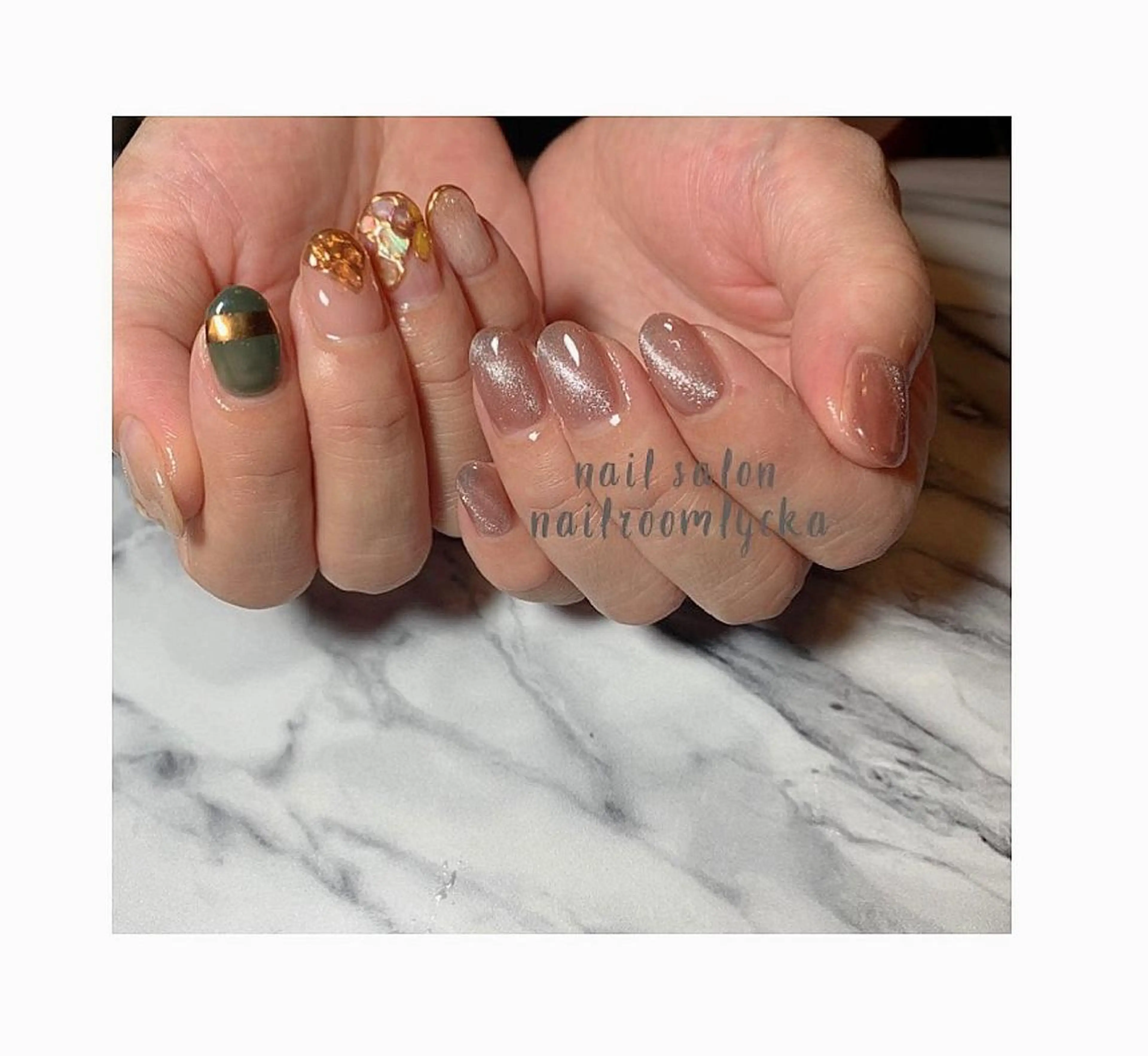 ネイル ﾈｲﾙﾙｰﾑﾘｯｶ 𝐦𝐚𝐲𝐮のネイルデザイン