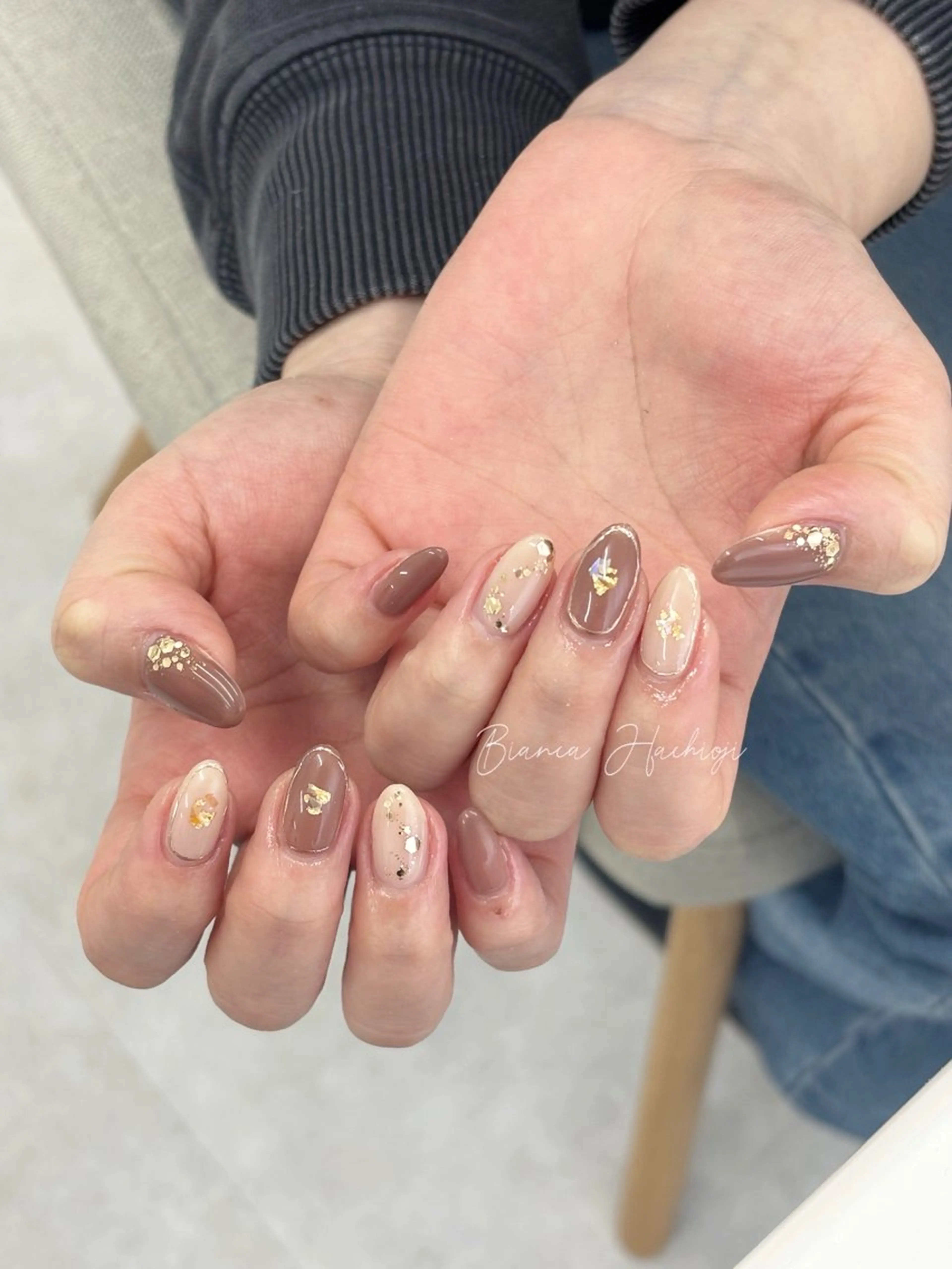 ネイル ハンドネイル Bianca🩶 SHIONOのネイルデザイン