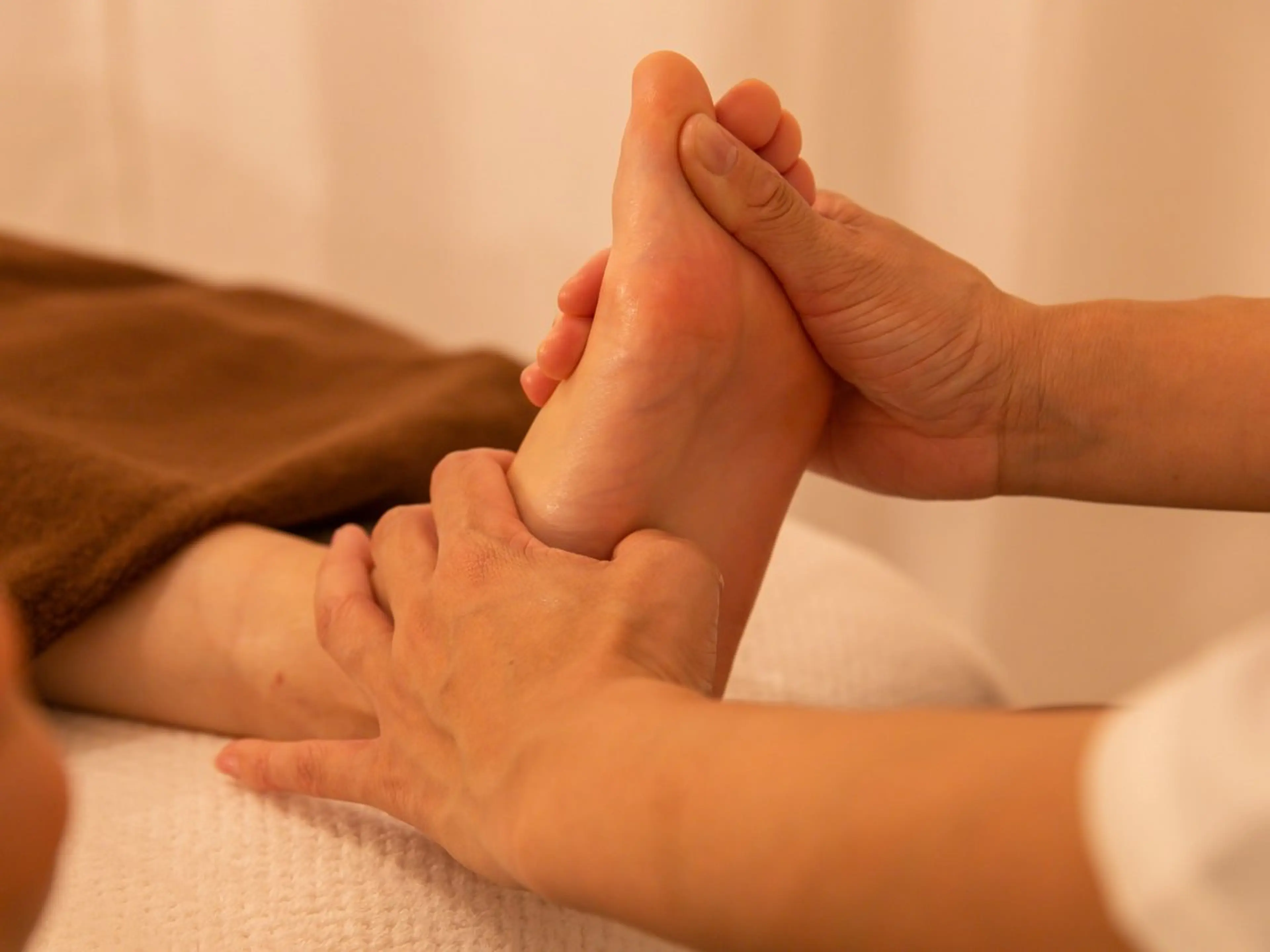 足つぼ（漢方足湯サービス）30分の写真