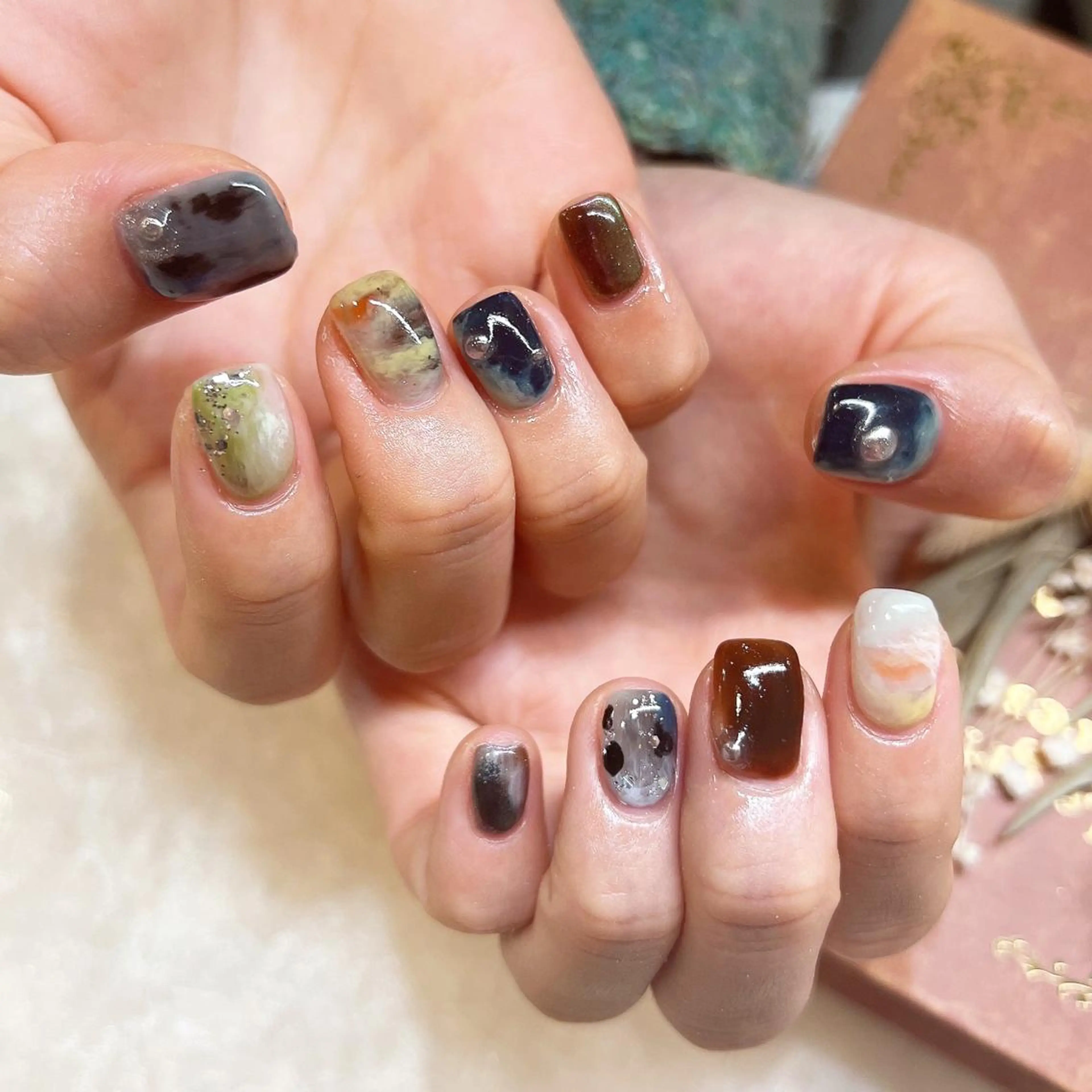 ネイル ニュアンスネイル nailist yuiのネイルデザイン