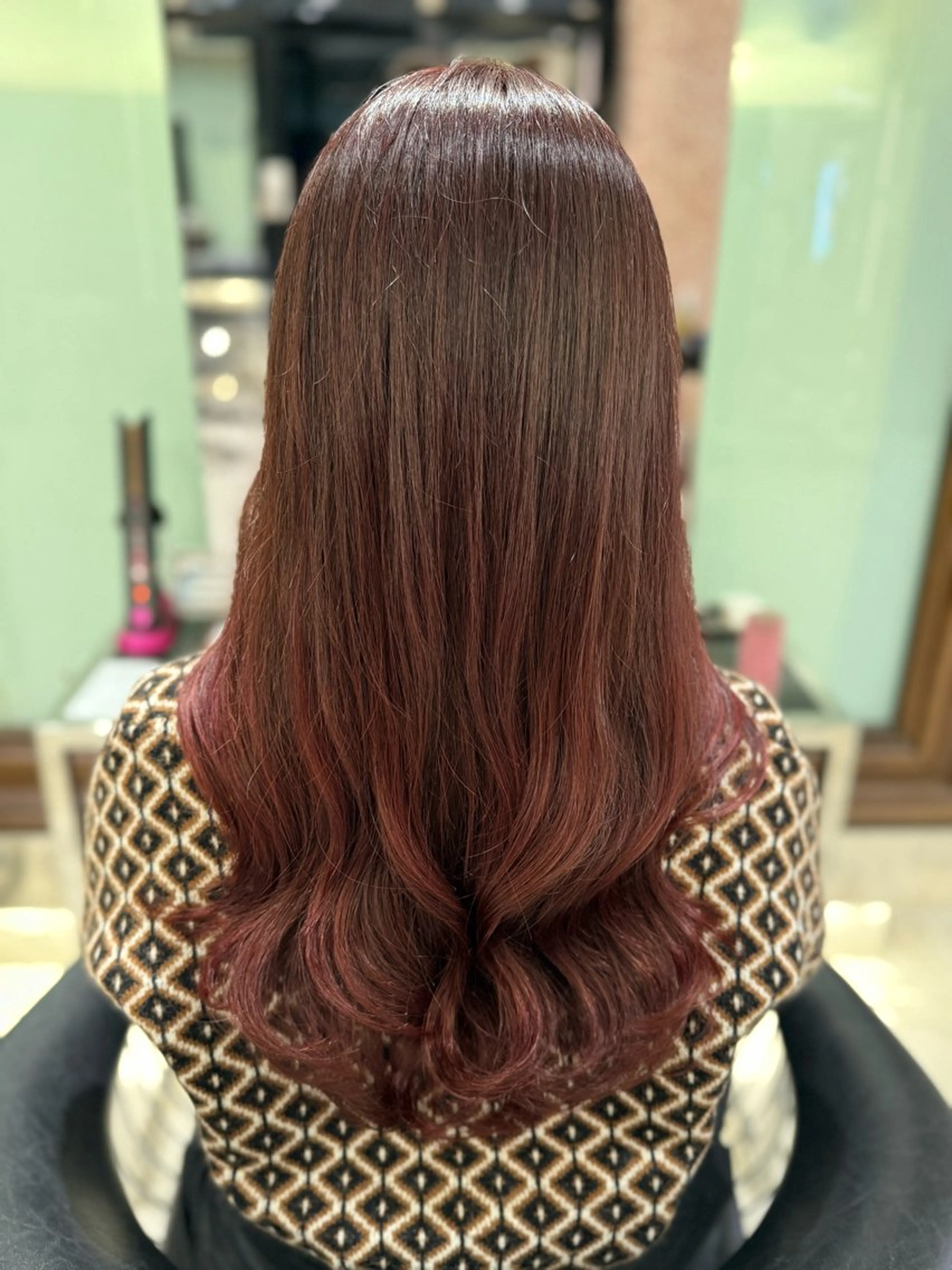 ロング カラー パーマ カット パーマ ボブ・ショート 🌻Yurinaのヘアスタイル