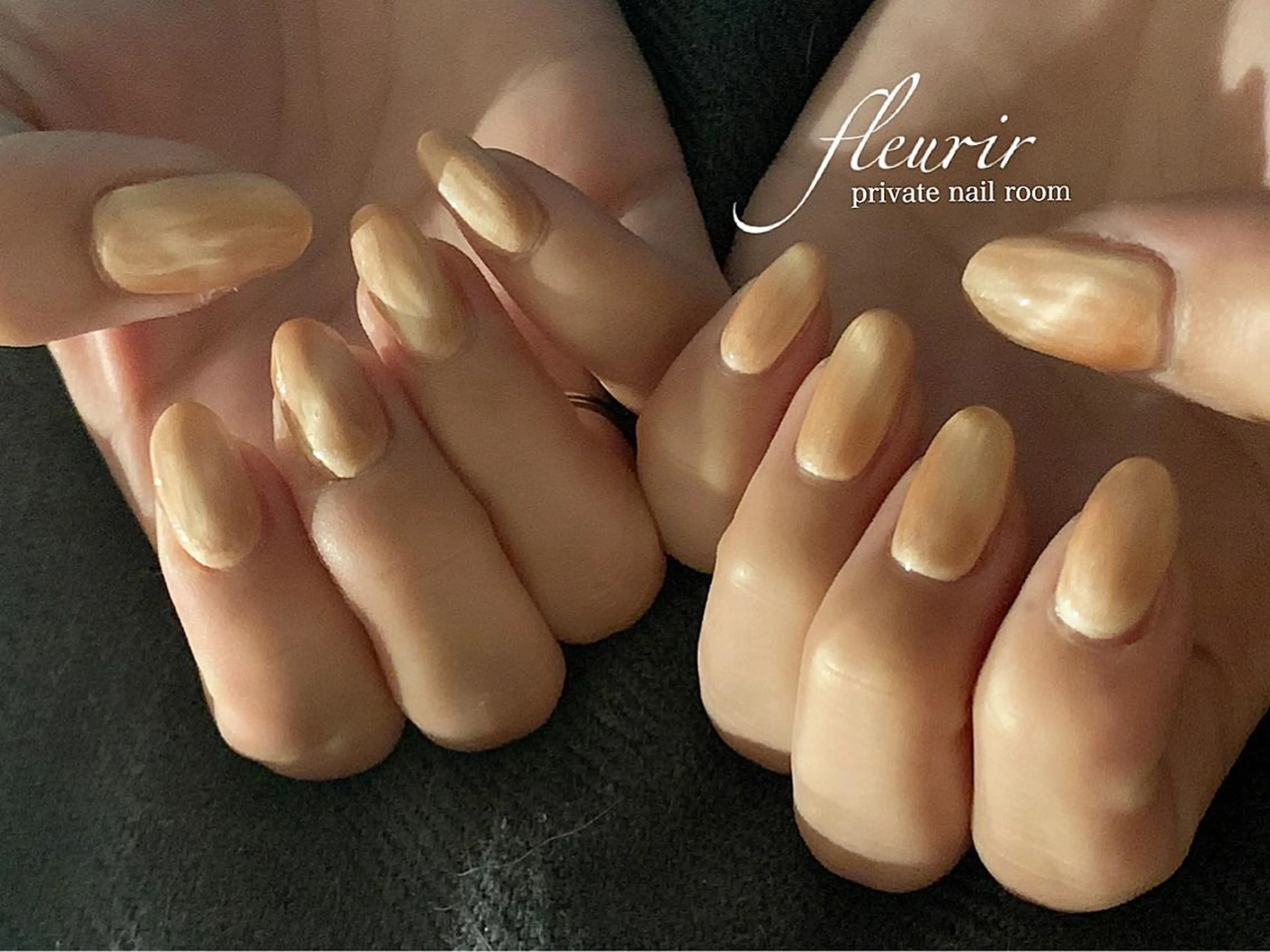 ネイル ジェルネイル ハードジェル ラメ(グリッター) マグネットネイル オフィスネイル フルリール 【プライベートサロンのネイルデザイン