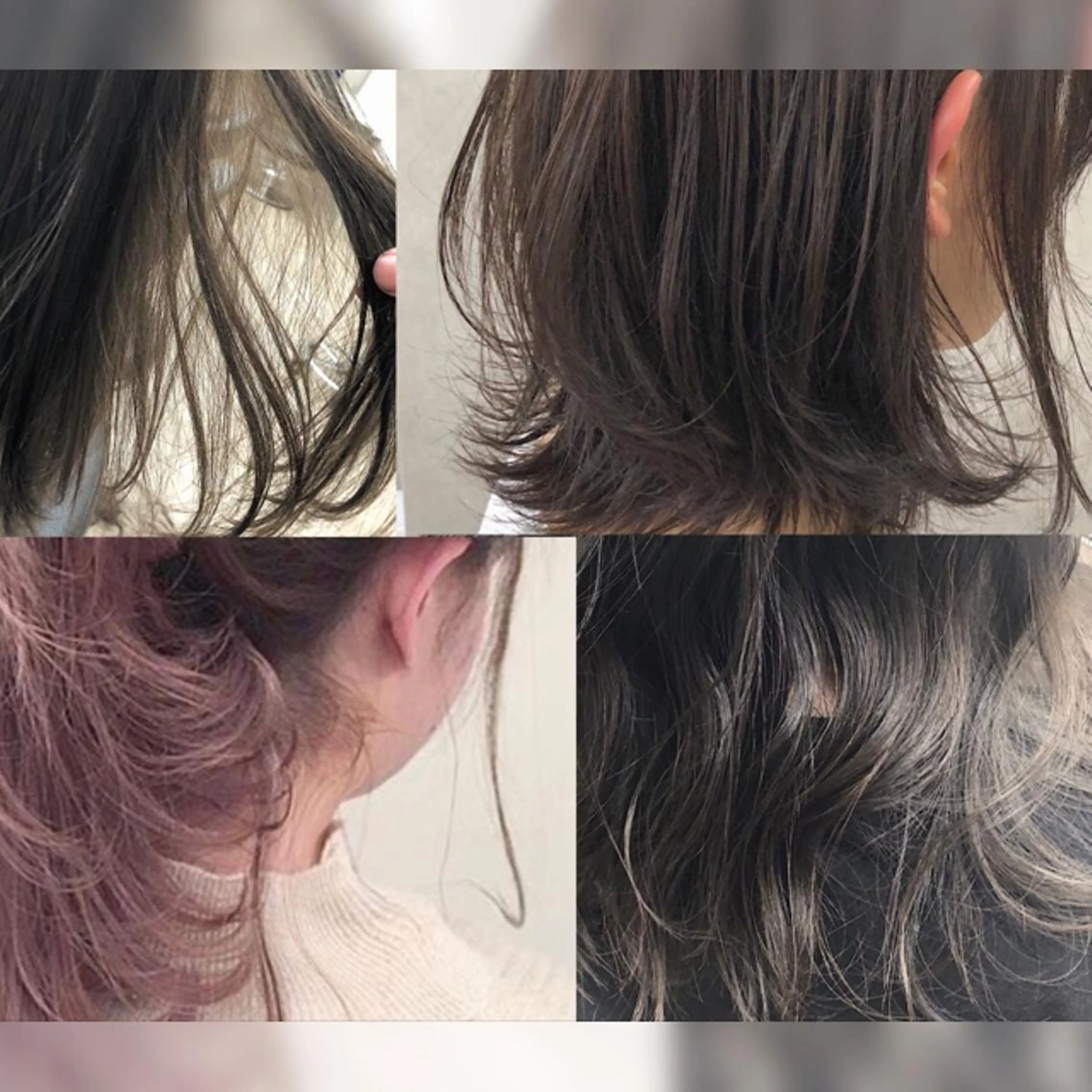 カラー ブリーチ ブリーチなしカラー 柔らかbeige モトキのヘアスタイル