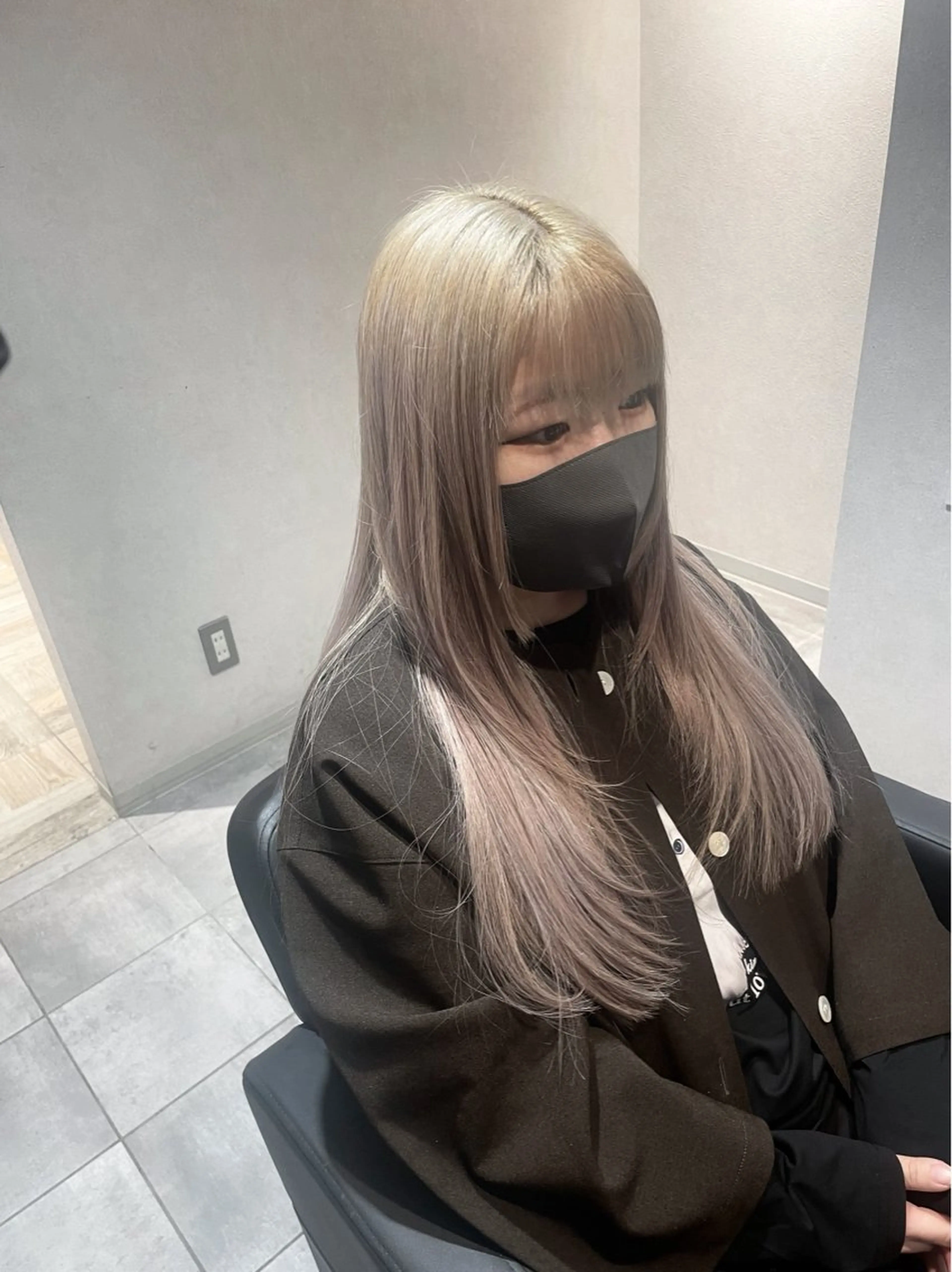 ロング カラー 宮下 弦也のヘアスタイル