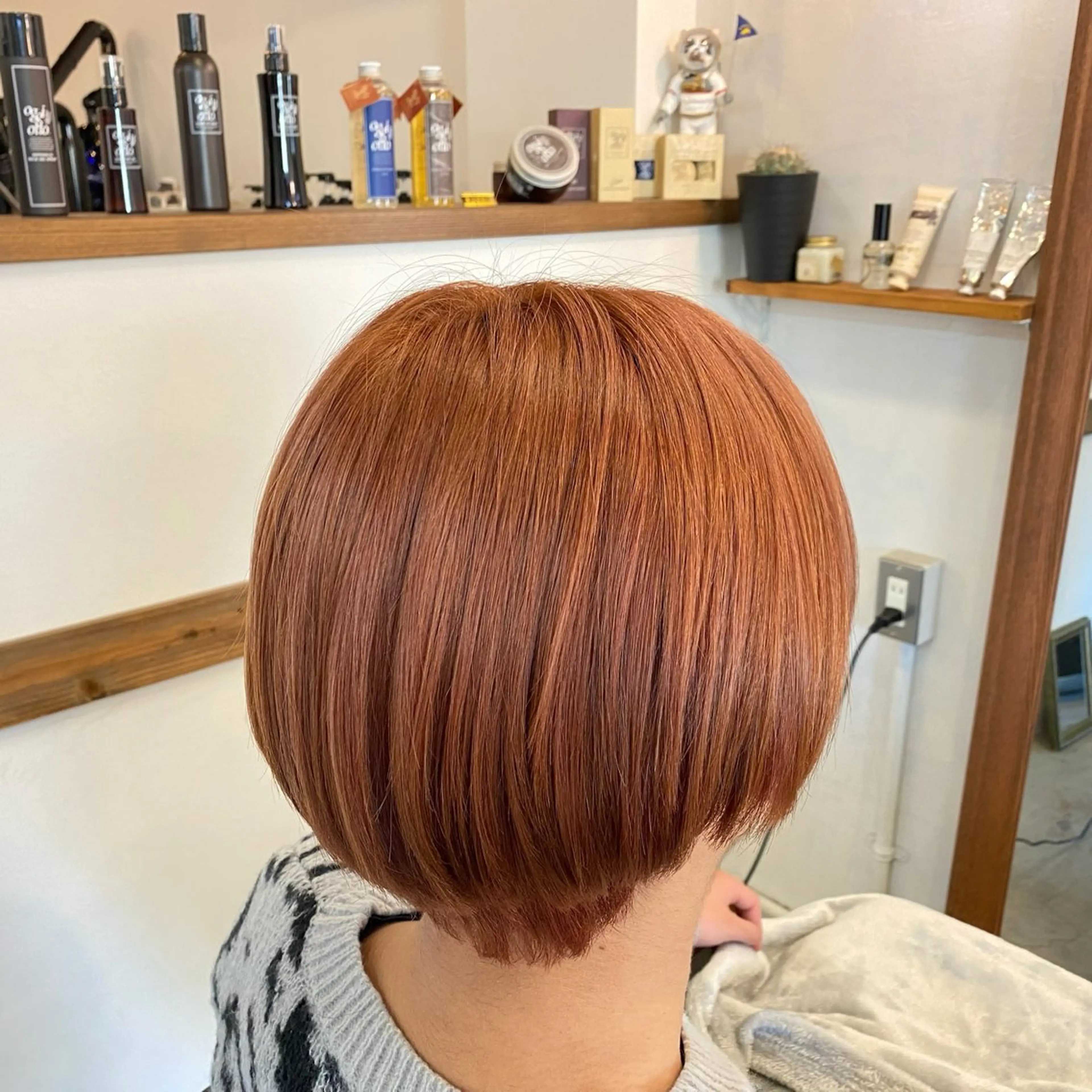 カラー メンズ 木宮 美緒のヘアスタイル
