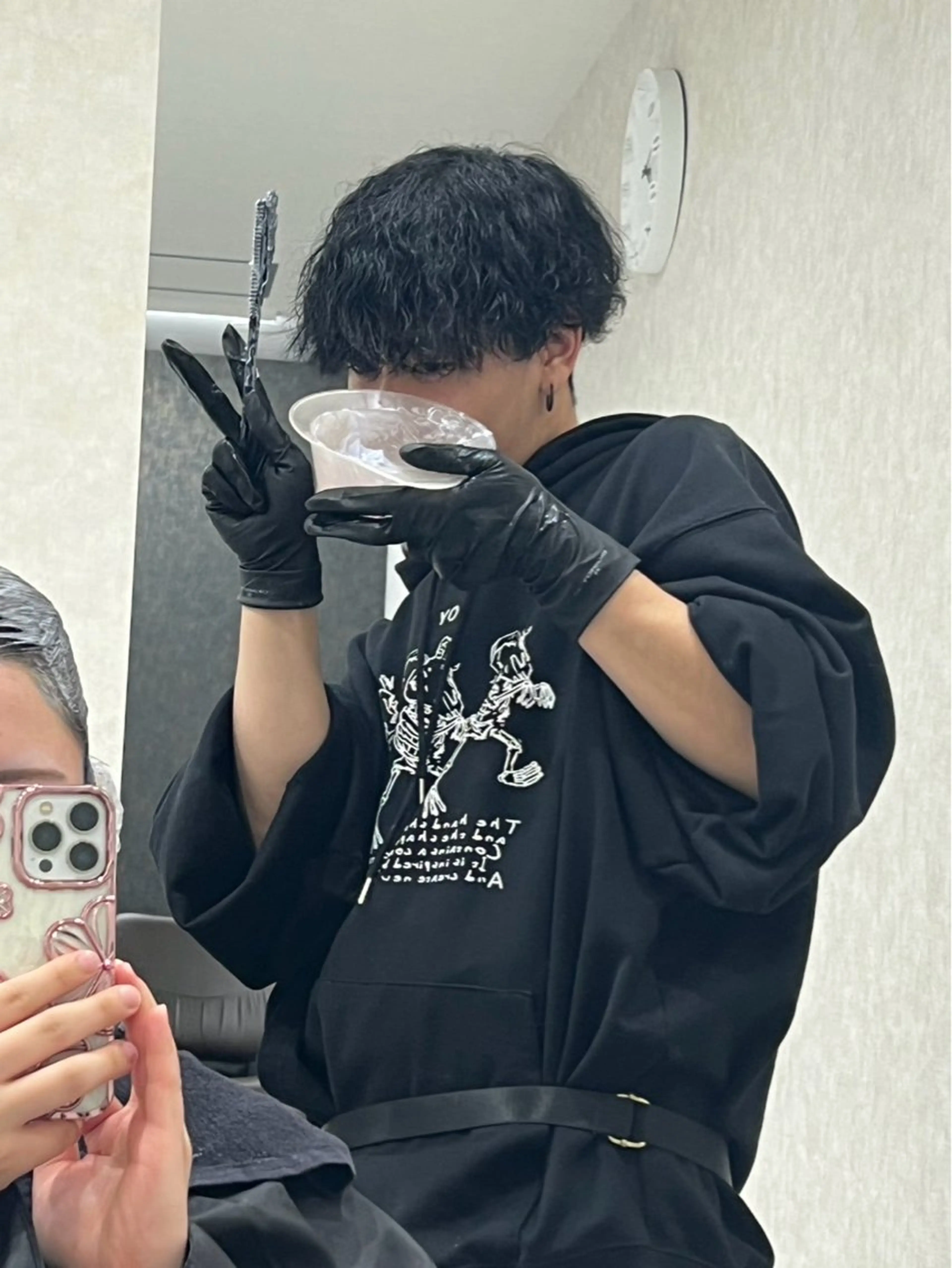 ショート パーマ メンズ 天野 由基のヘアスタイル