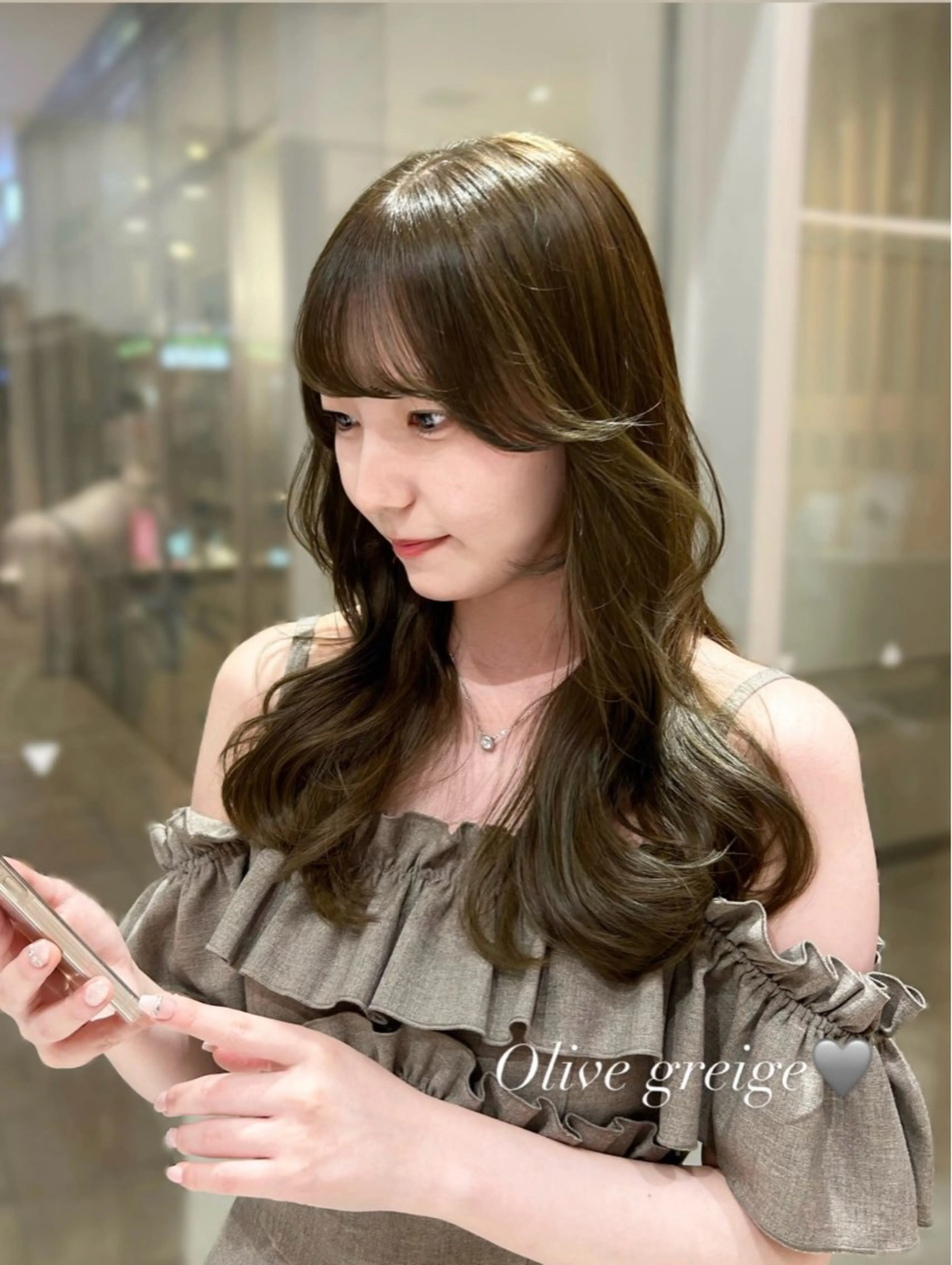 透明感カラー🤍🫧【ワンカラー】の写真