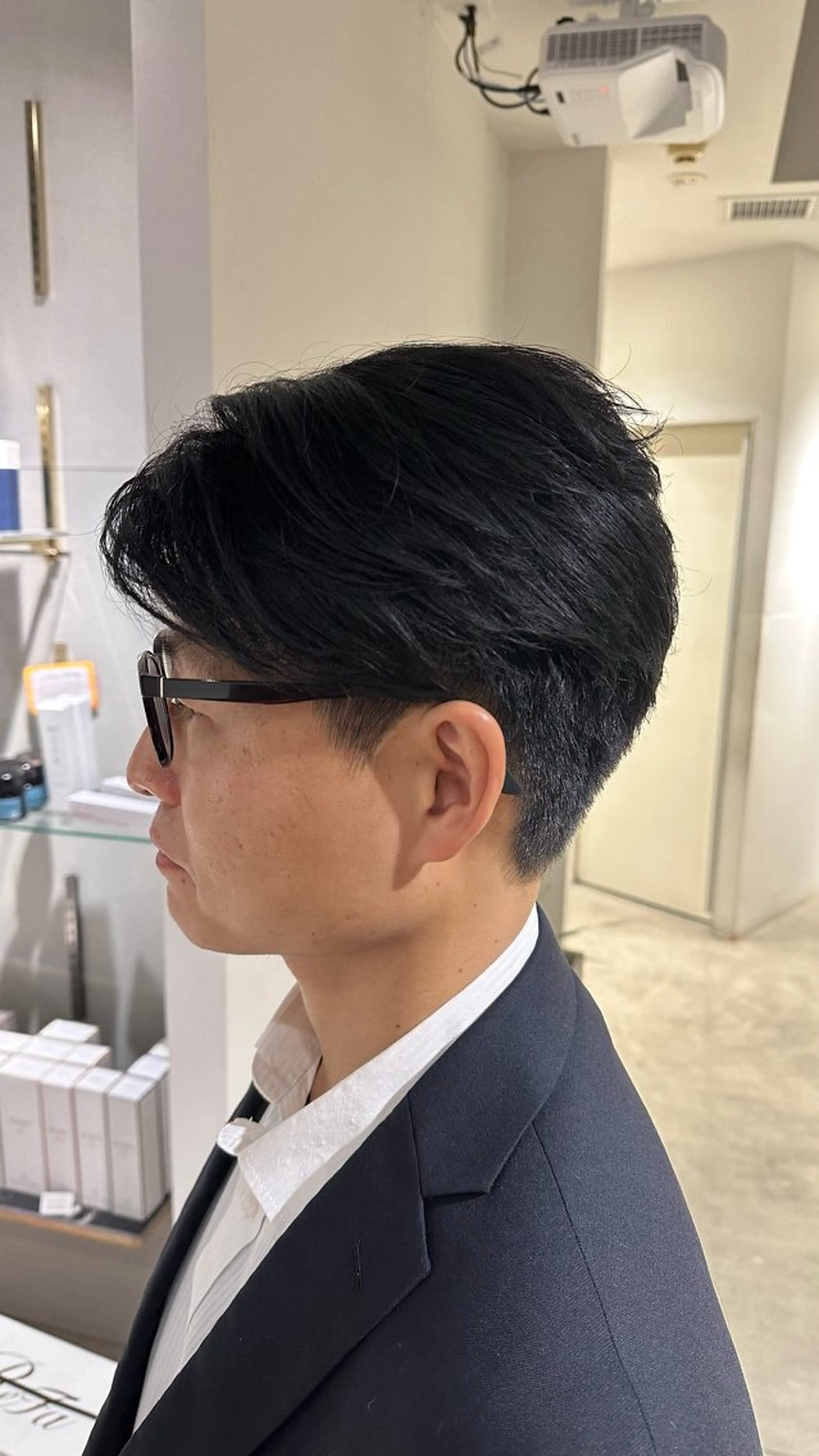 メンズ センターパート milli 佐藤 蓮 🤏のヘアスタイル