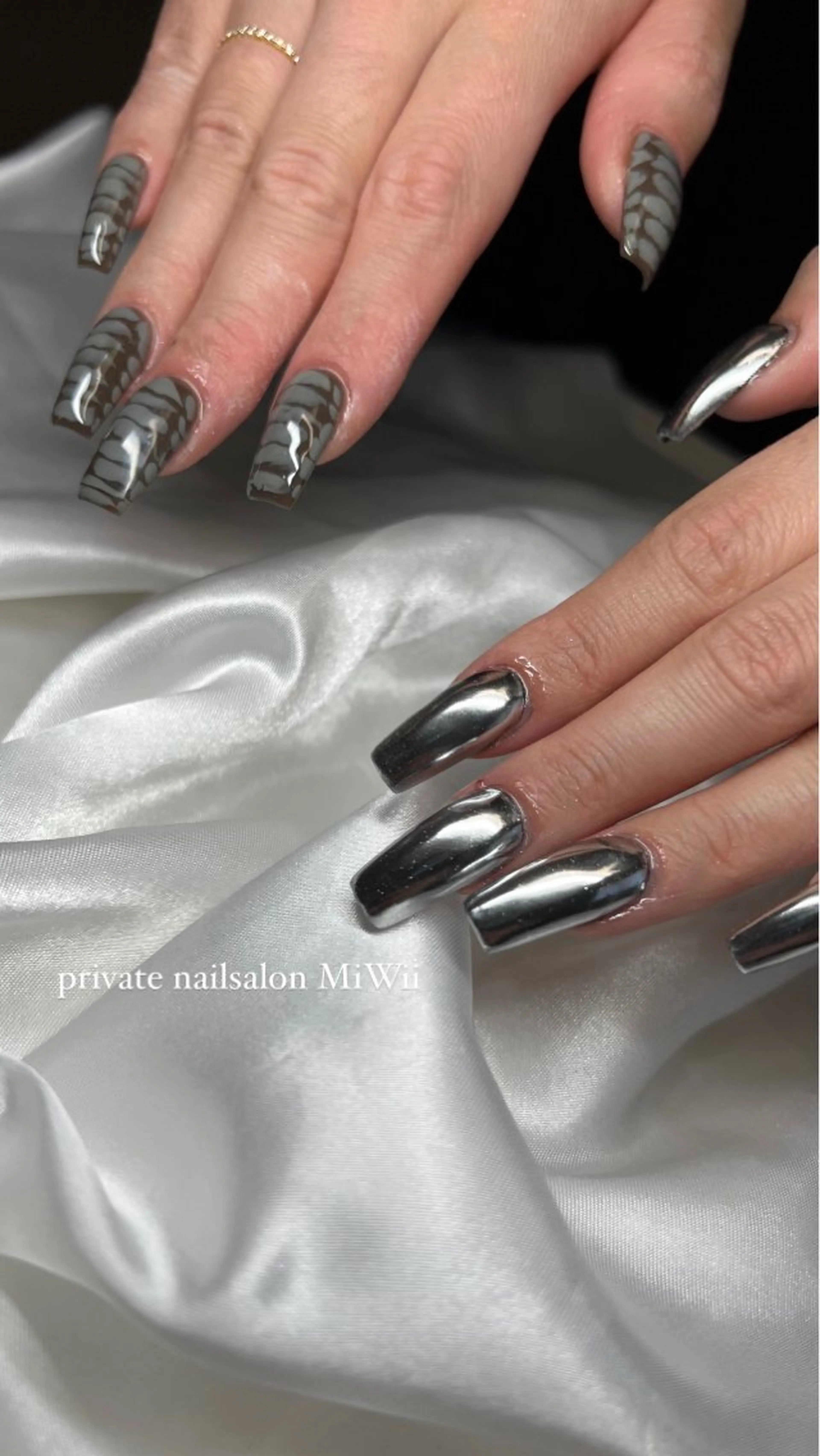 ネイル 𝐧𝐚𝐢𝐥 𝐌𝐢𝐖𝐢𝐢のネイルデザイン