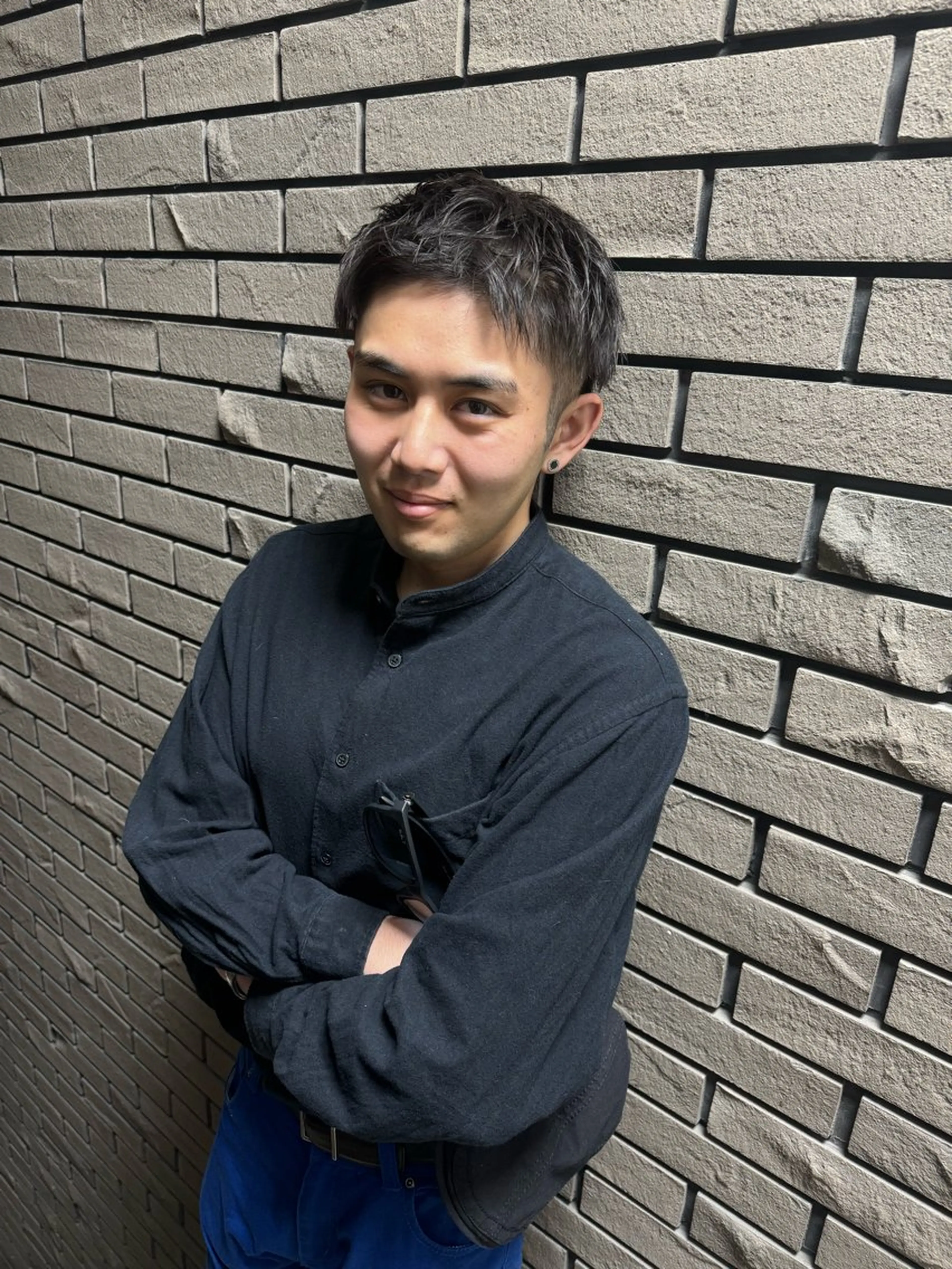 メンズ 刈り上げ 志賀 あずみのヘアスタイル