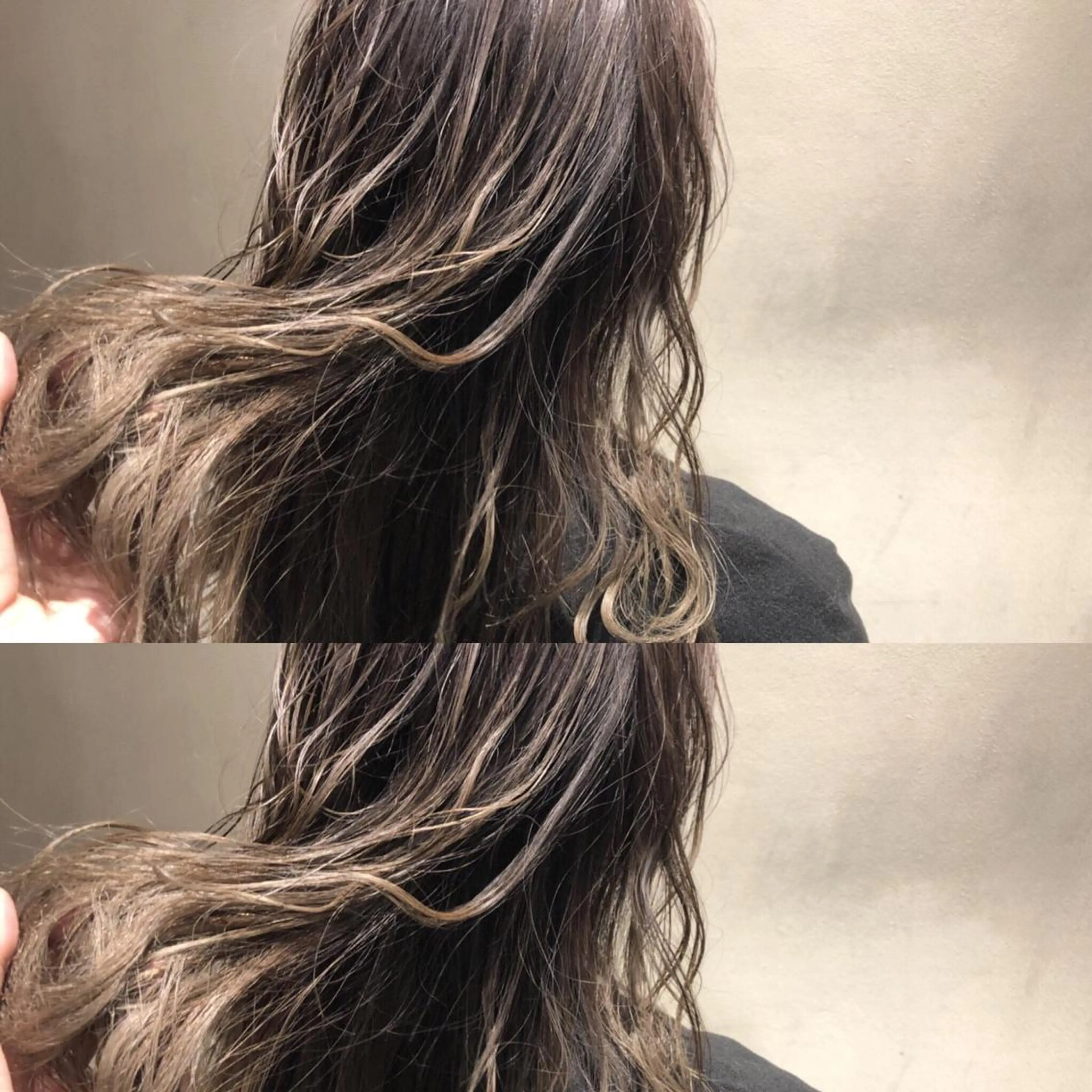 ミディアム カラー 艶髪育成サロン 京橋　shinのヘアスタイル