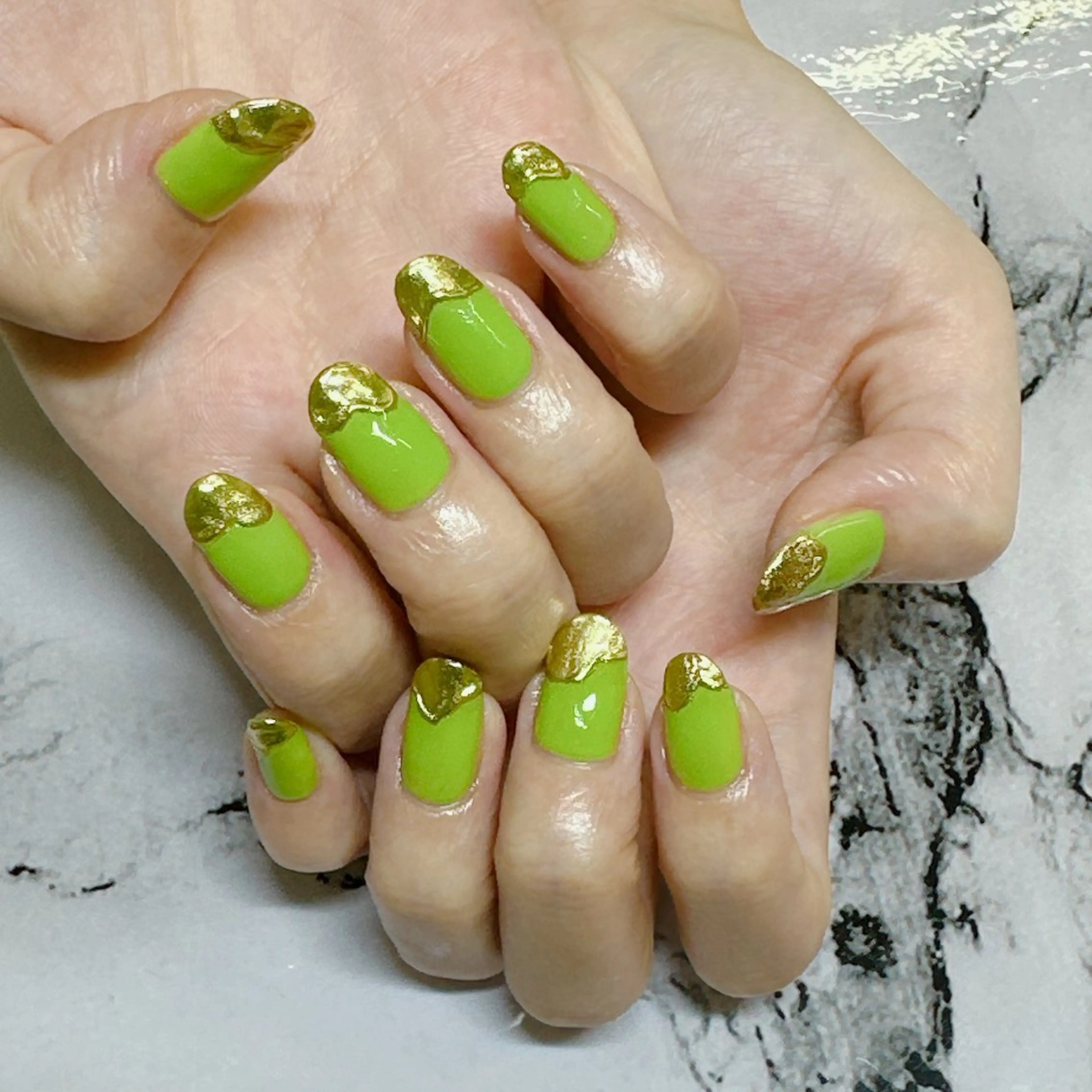 ネイル I_p4ce 🍊あい🍊のネイルデザイン