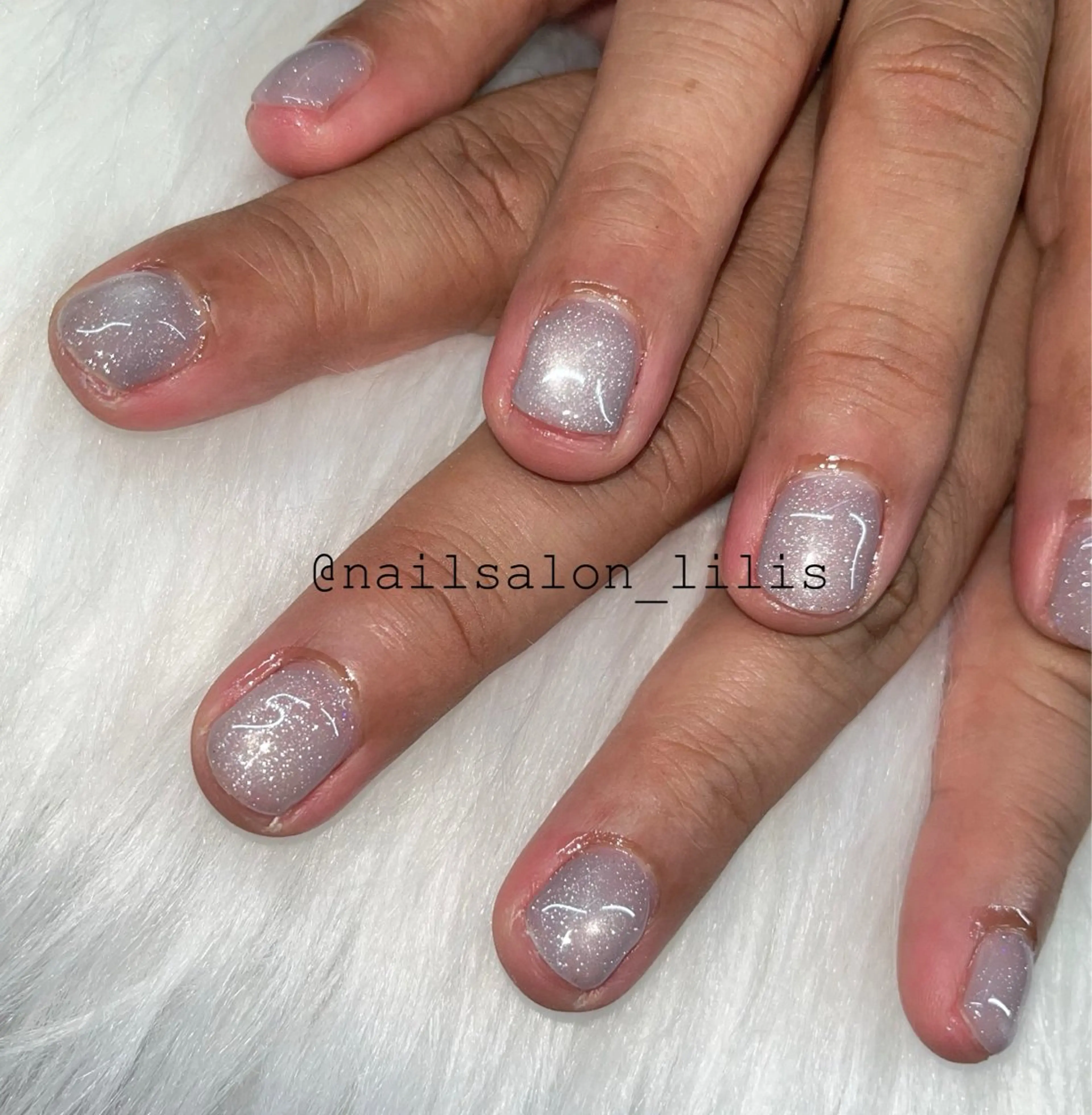 ネイル フラッシュネイル マグネットネイル メンズネイル ハンドネイル nailsalon lilis所属・nailsalon Lilisのネイルデザイン