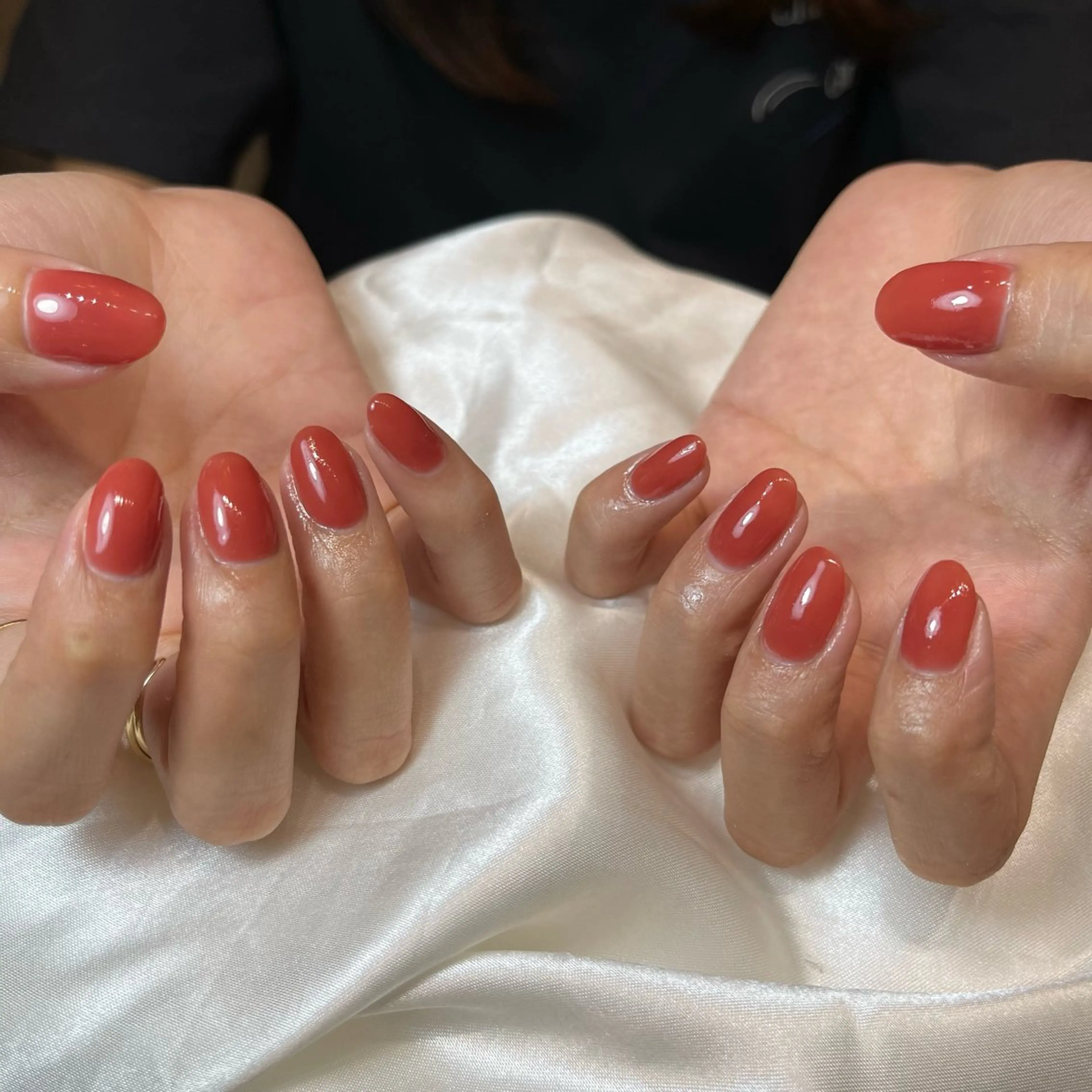 ネイル ワンカラーネイル salon de Tiara 碧のネイルデザイン