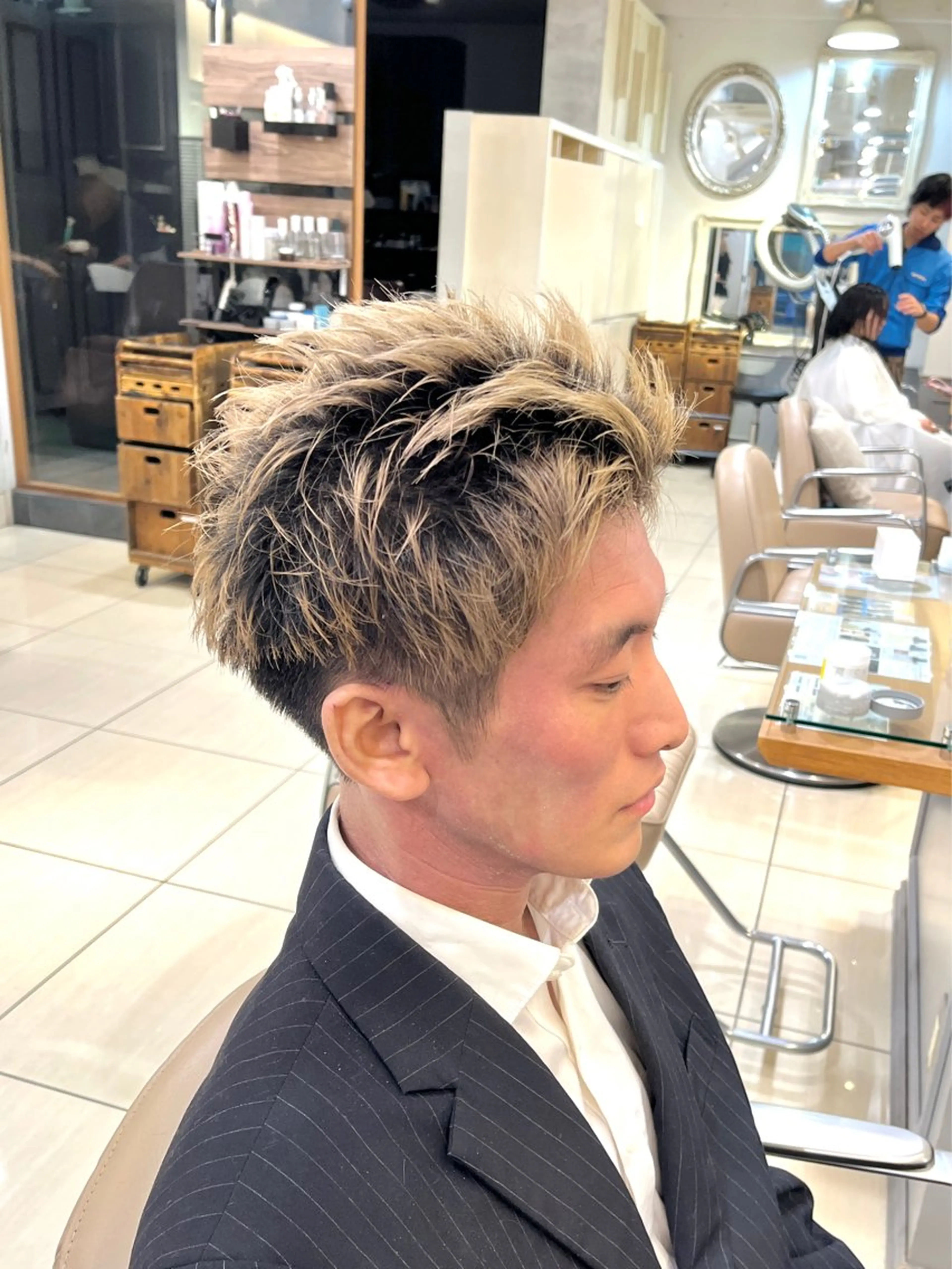 メンズ 刈り上げ メンズパーマ/ 横浜/佐藤桃香 🦥のヘアスタイル