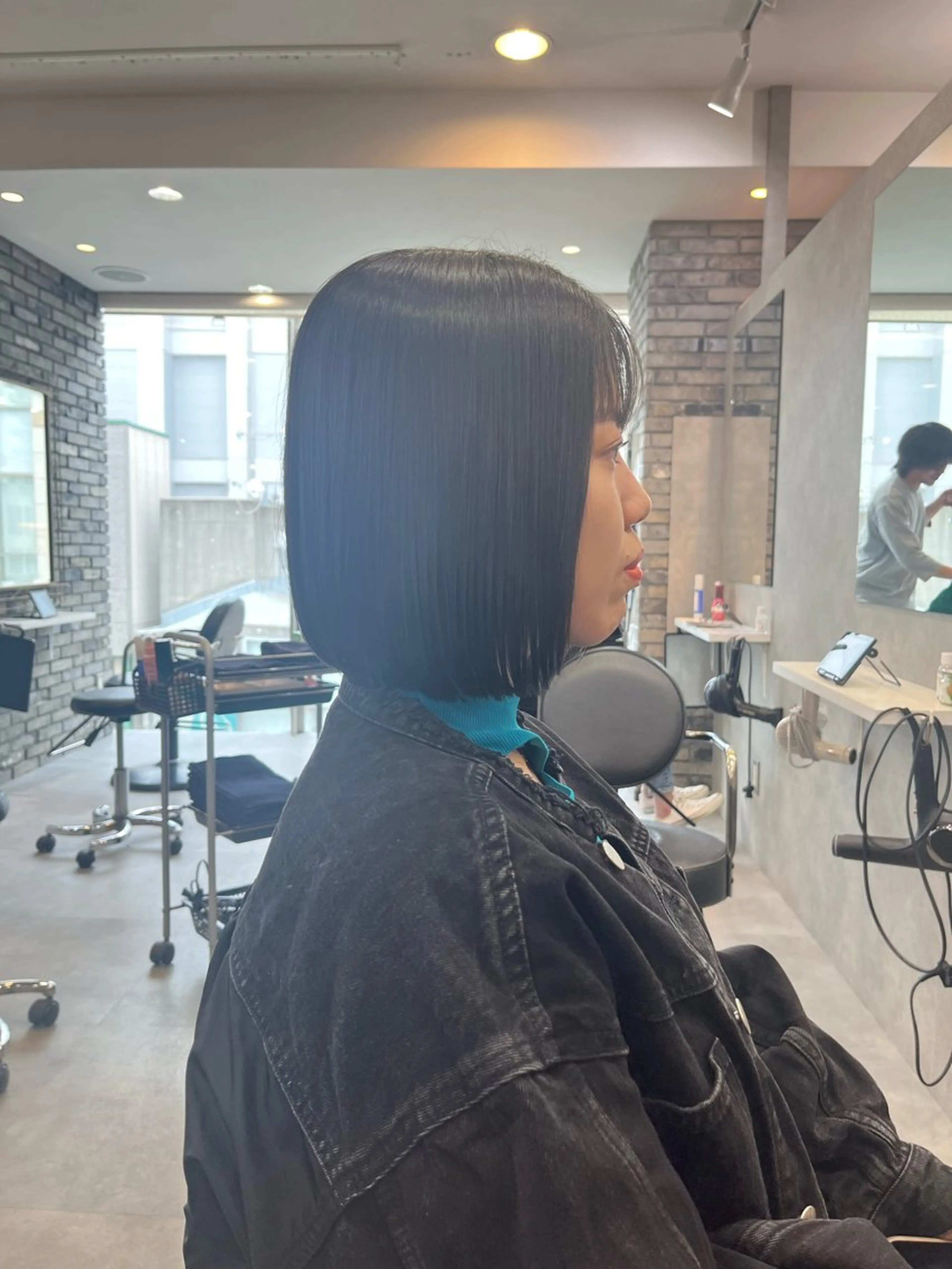 ショート カラー 平尾/高宮/艶カラー /ハイライト/綜一郎のヘアスタイル