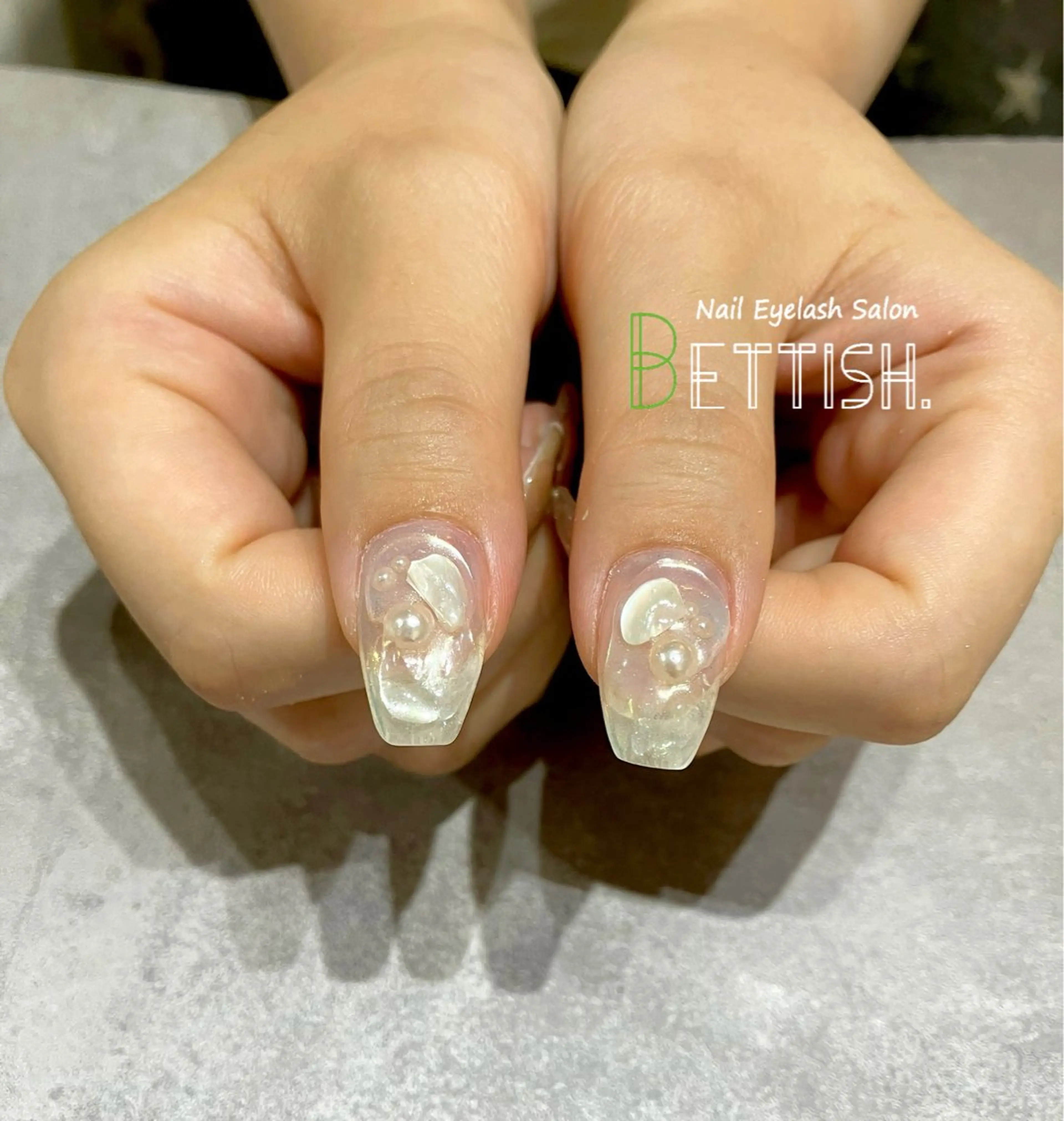 ネイル キラキラネイル ぷっくりネイル BETTISH. KUMIKO☺︎︎のネイルデザイン