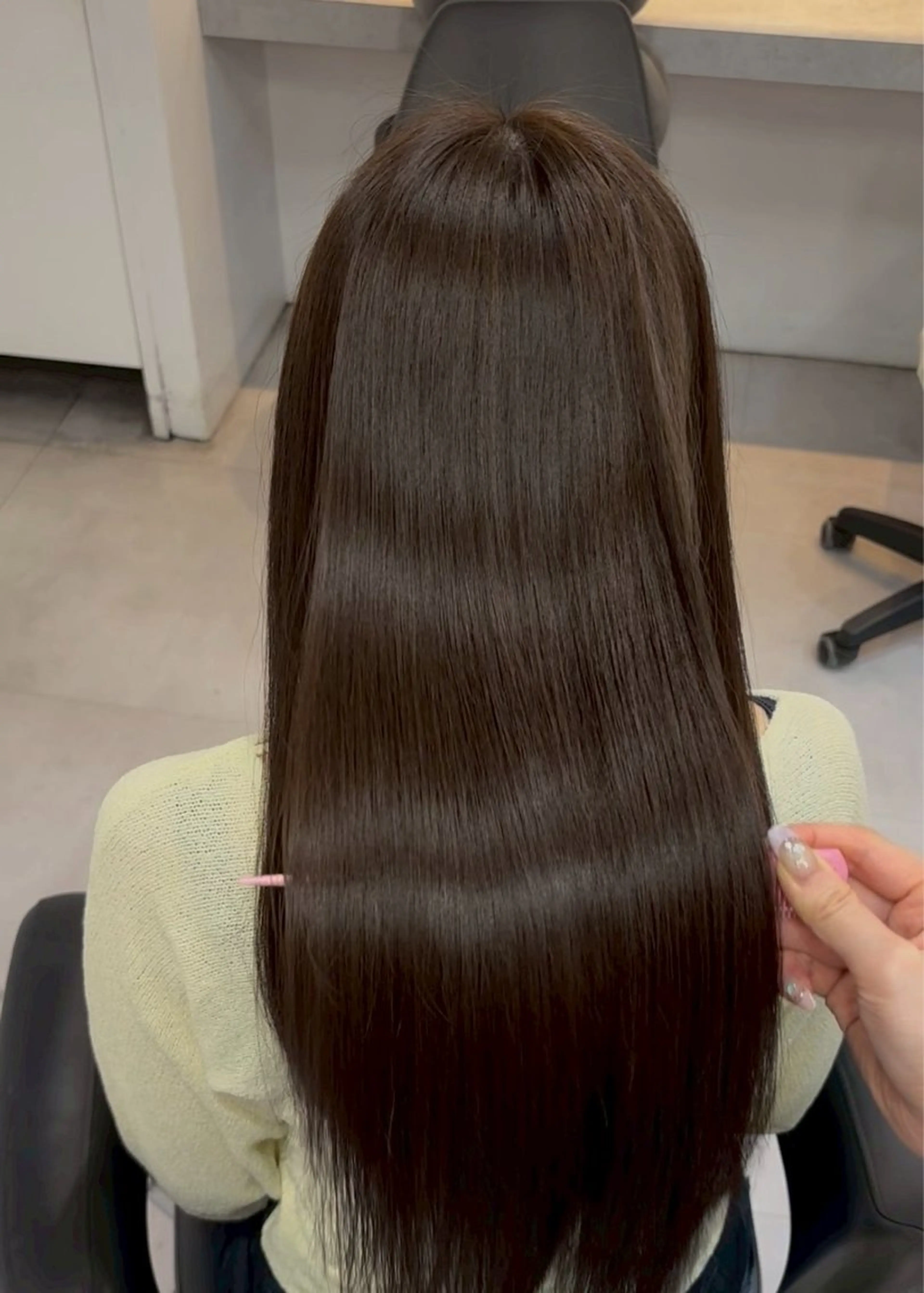 ヘアカラー トリートメント 練習モデル募集中🎀 百果のヘアスタイル