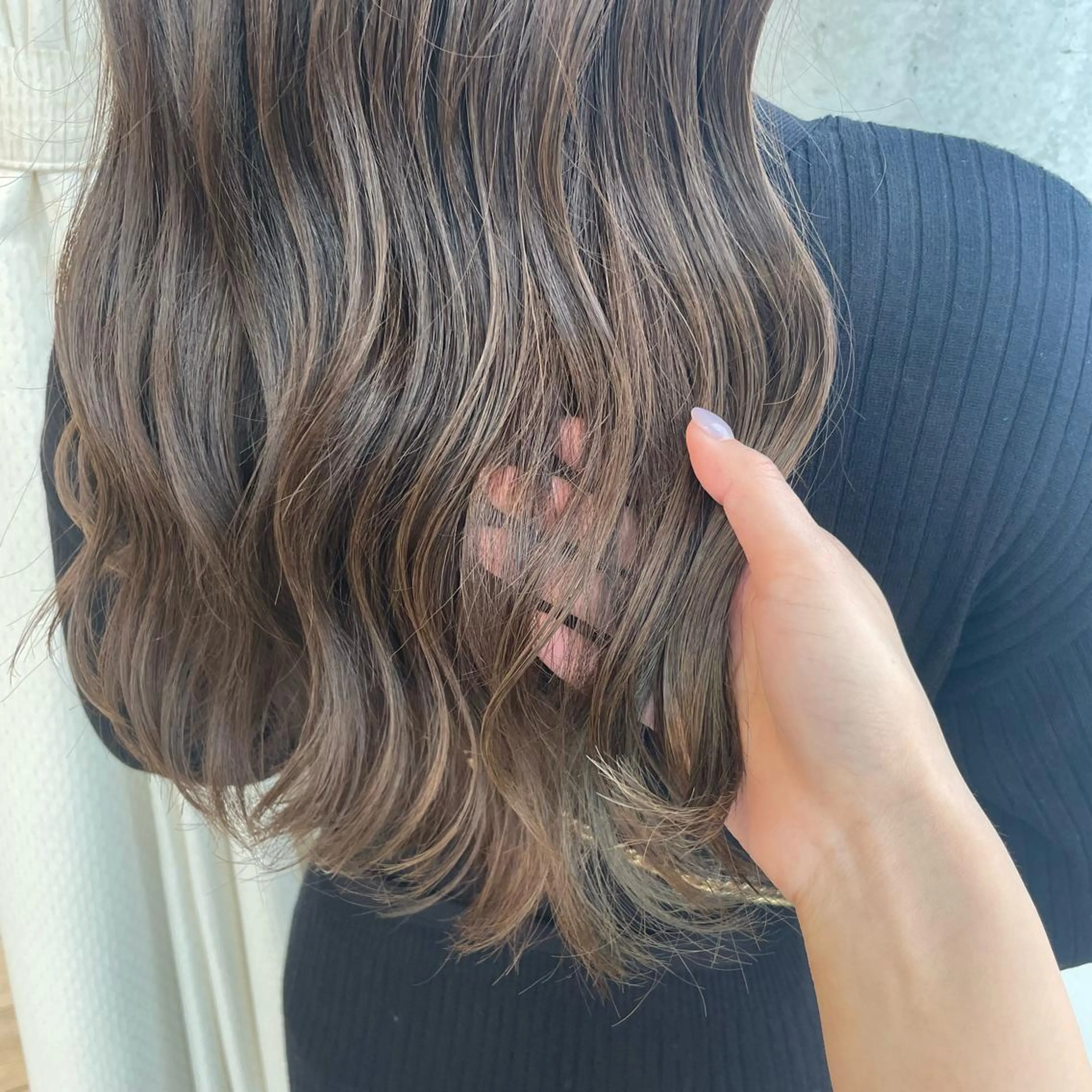 カラー トリートメント ヘッドスパ 🍪ﾖｼｲﾊﾙﾈ🍪 ﾗﾍﾞﾝﾀﾞｰｶﾗｰのヘアスタイル