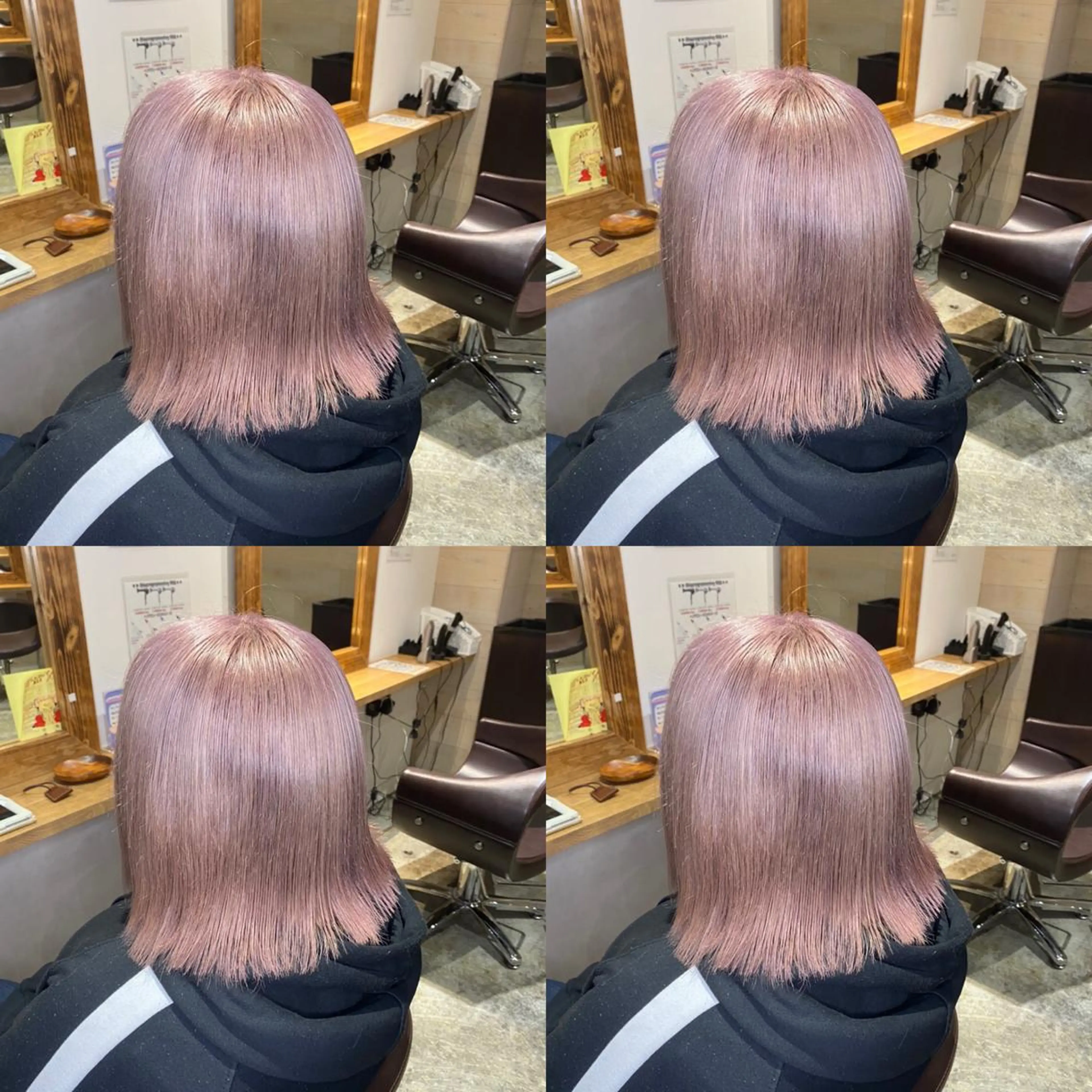 ミディアム カラー カット ヘアカラー トリートメント レイヤー×髪質改善 マネージャー安藤光司のヘアスタイル