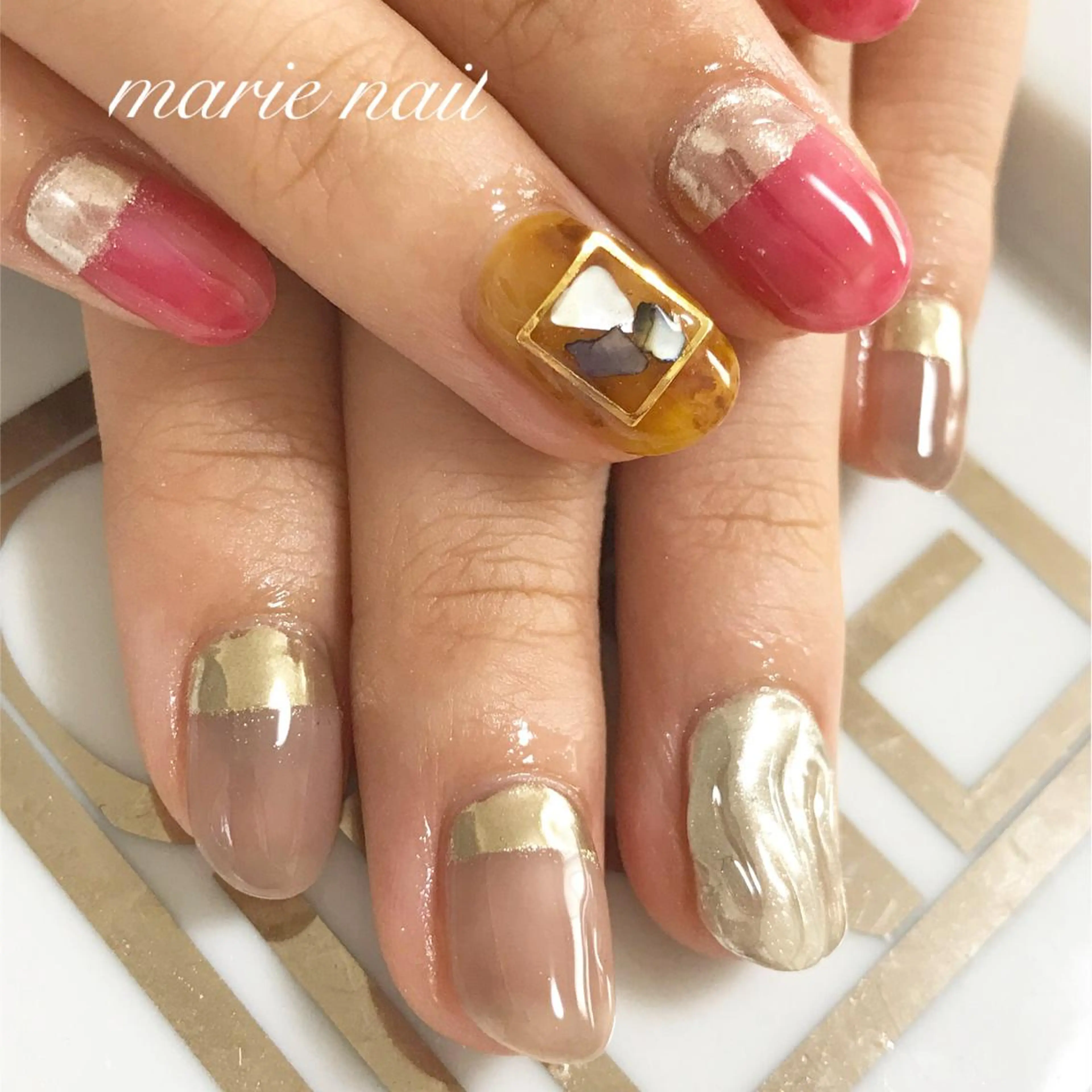 ネイル アートネイル marie nailのネイルデザイン