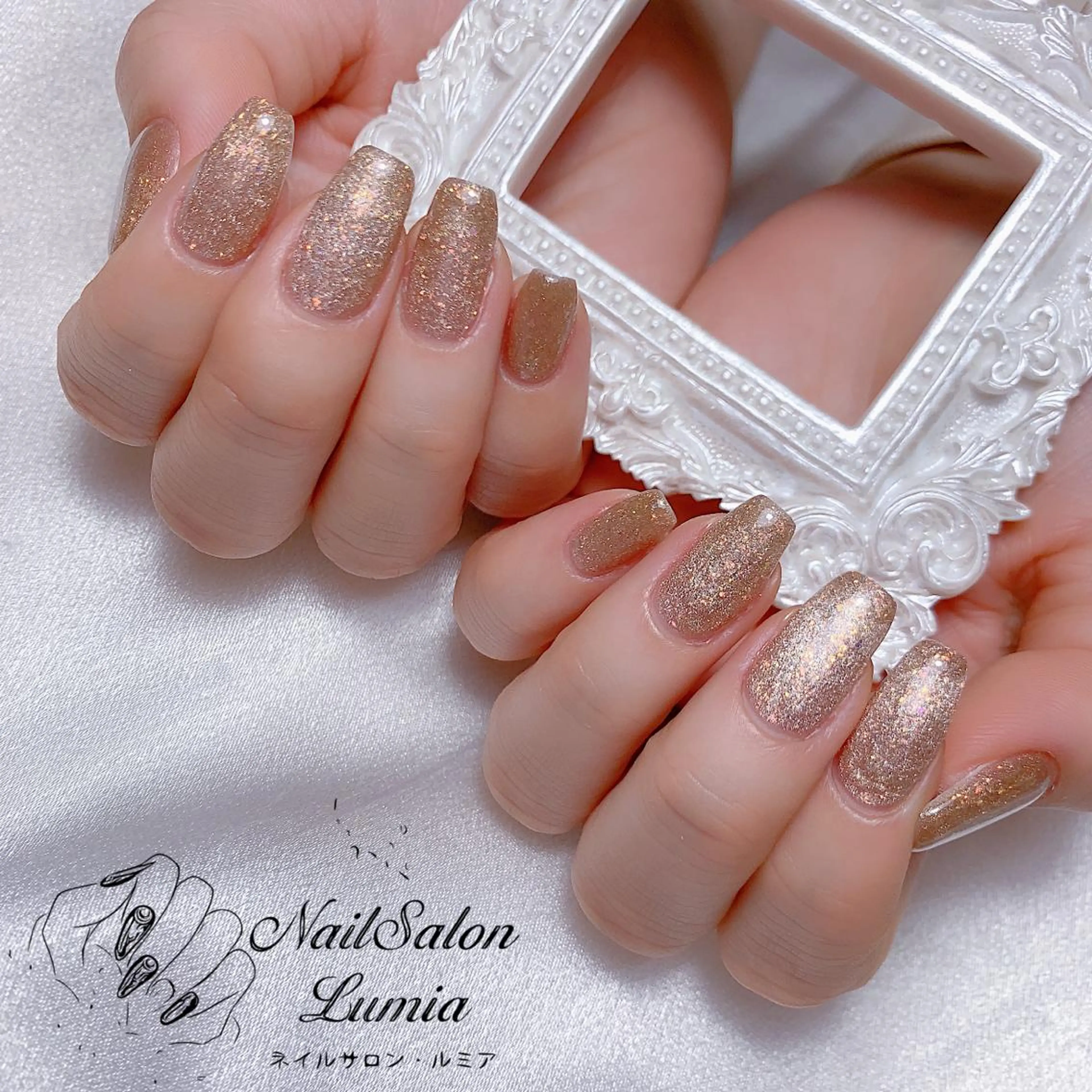 ネイル ハンドネイル ネイルサロン ルミア Lumia 店長のネイルデザイン