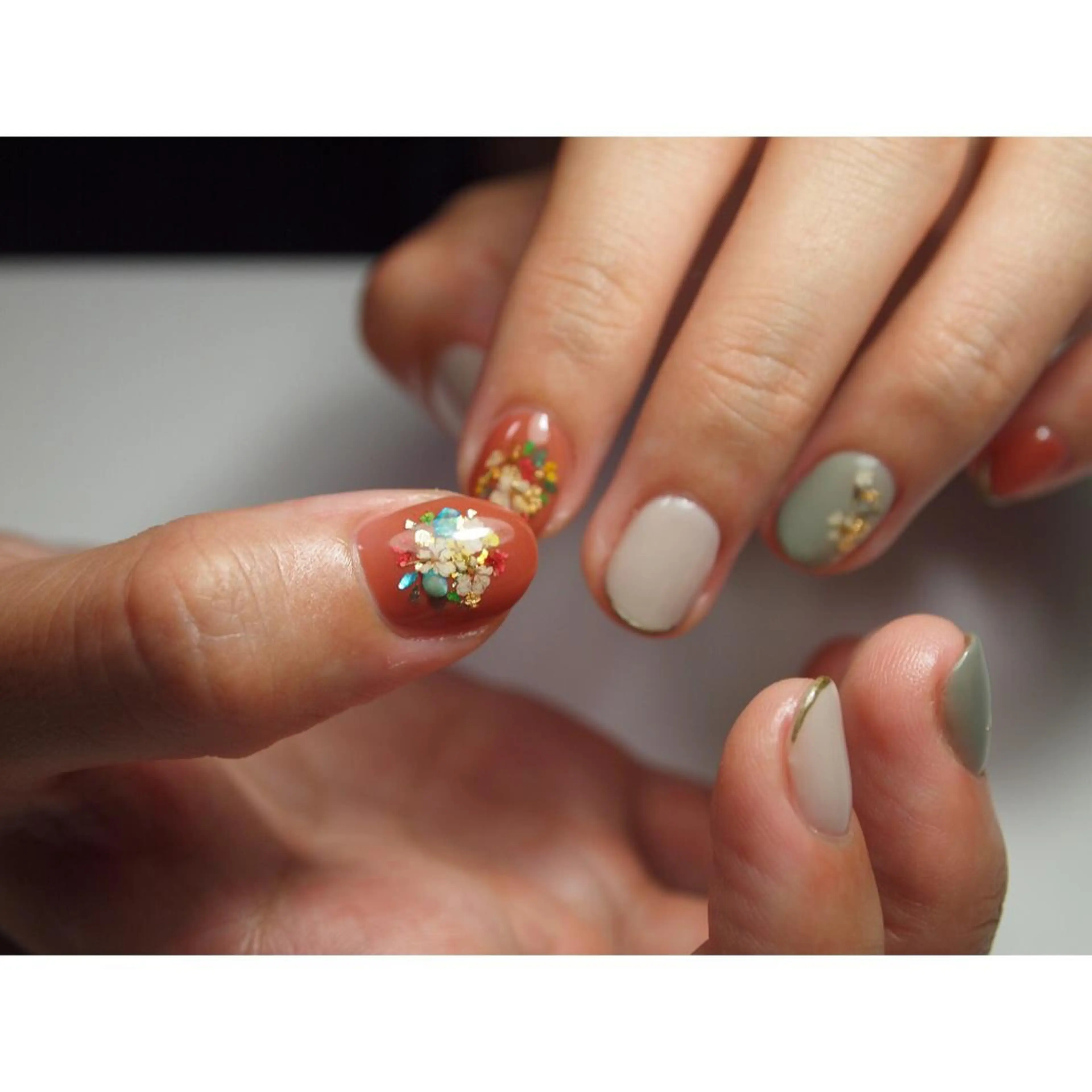ネイル フラワーネイル Otsuka Yumiのネイルデザイン