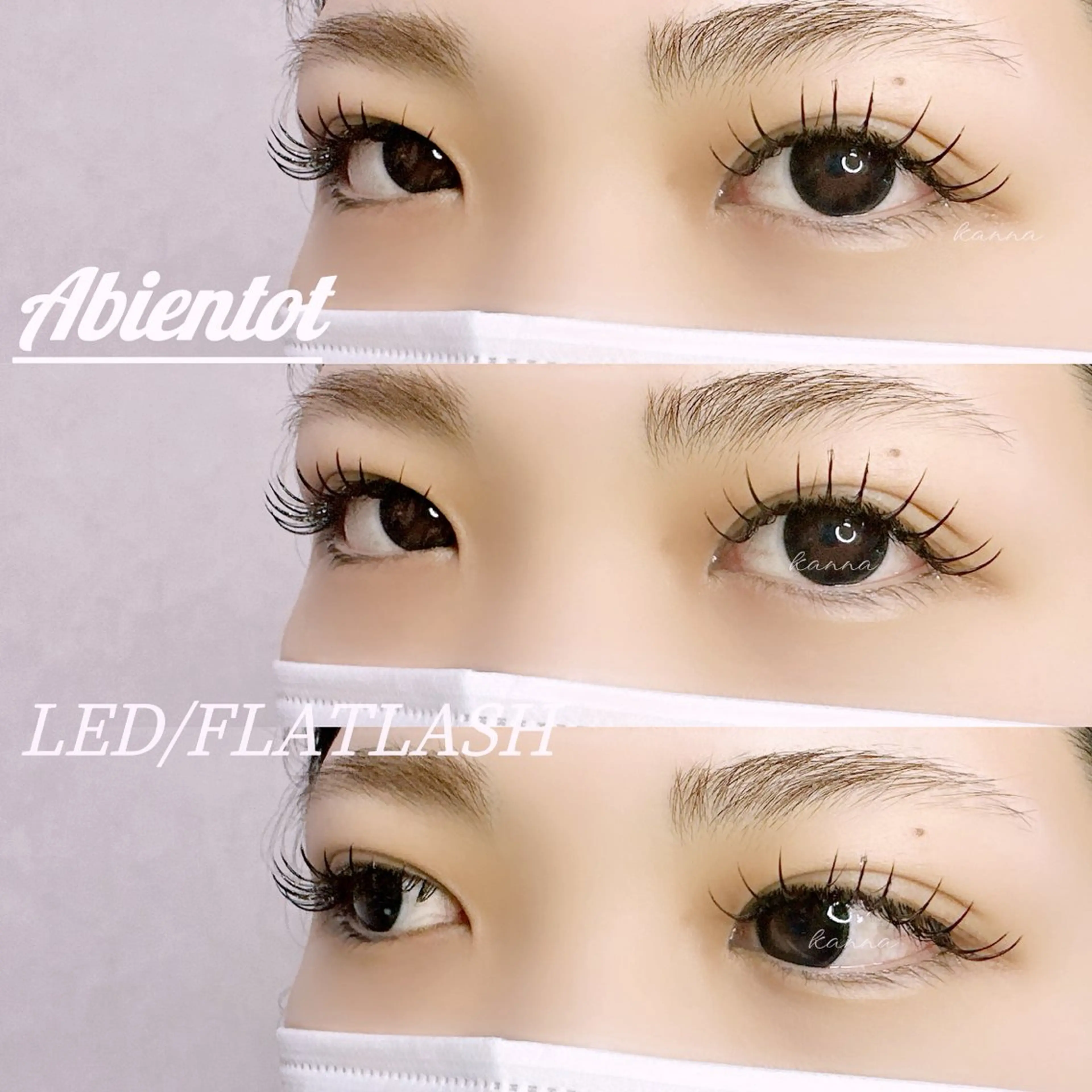 マツエク・マツパ Abientot Kannaのマツエク・マツパデザイン