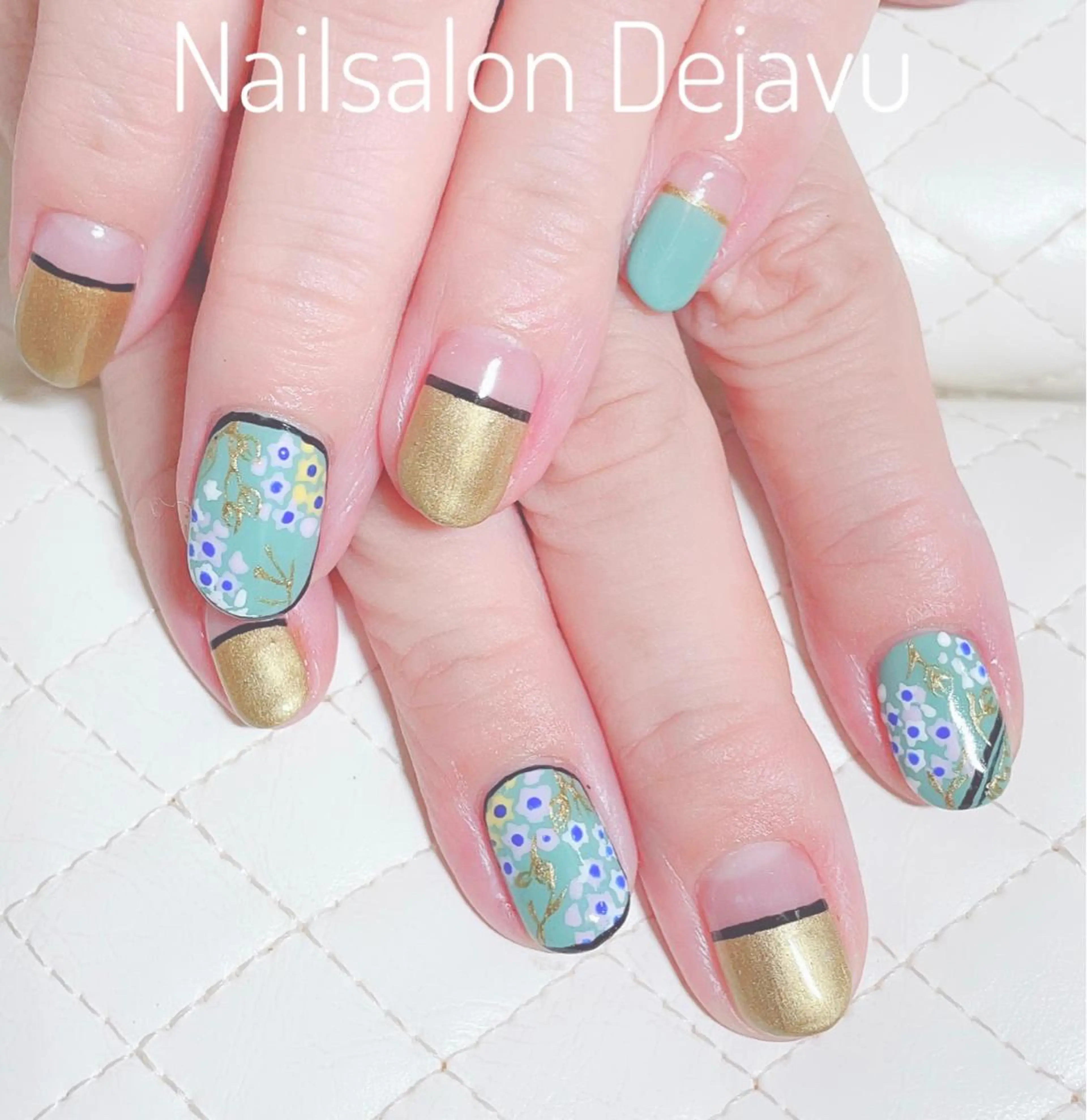 ネイル アートネイル Nail salon Dejavu 🌿のネイルデザイン