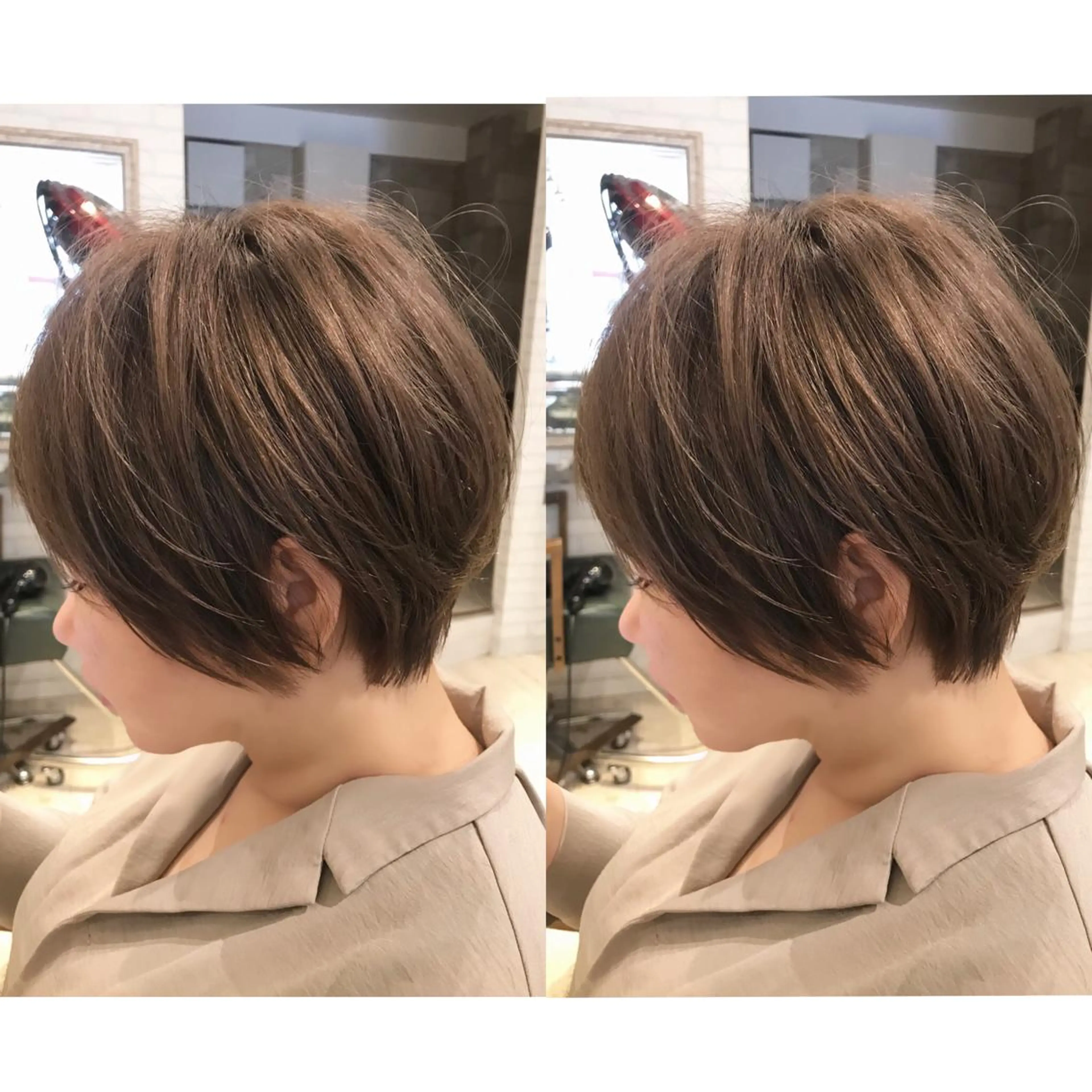 ショート drop/鶴見 /西巻大のヘアスタイル