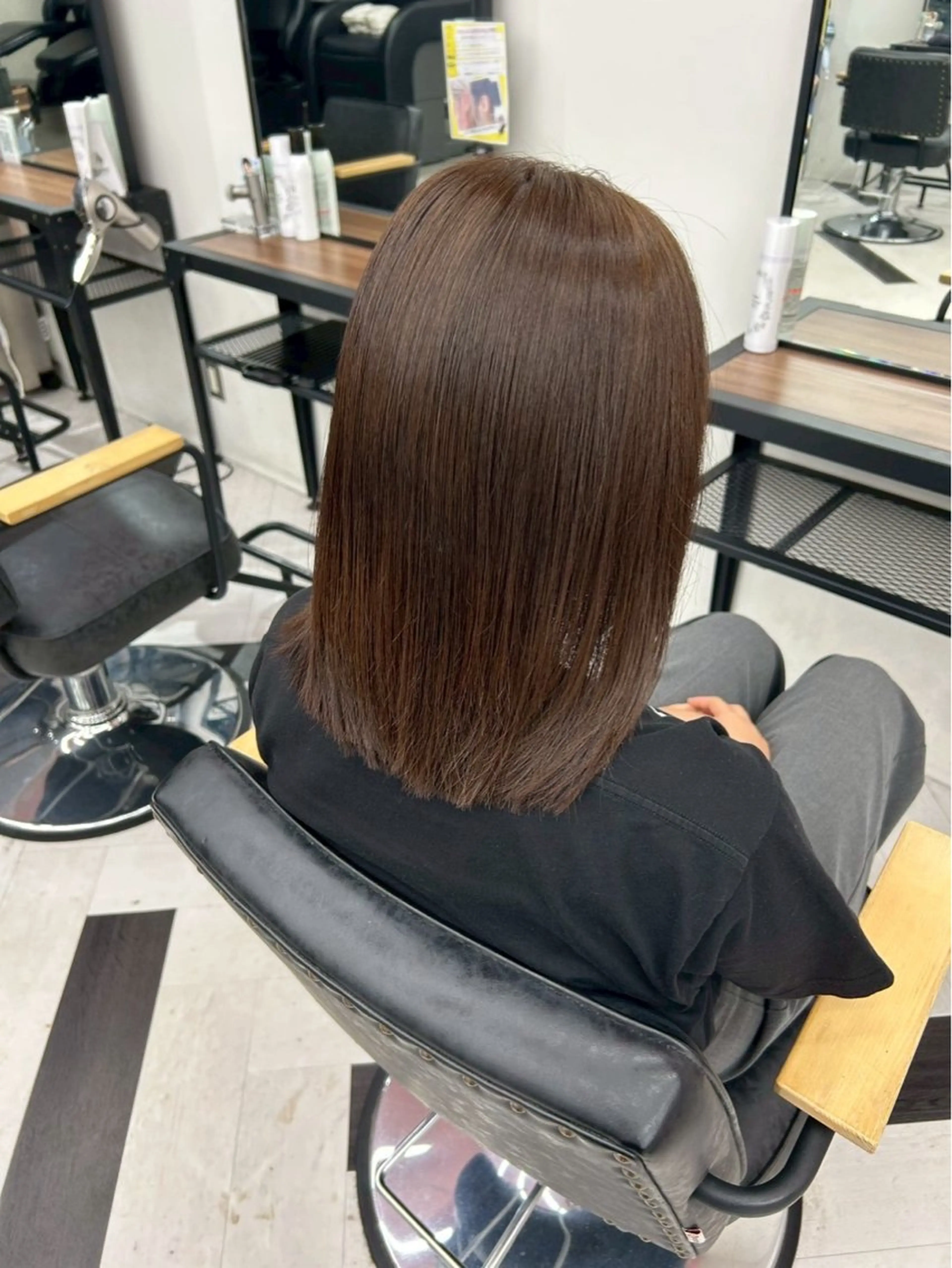 ミディアム カラー ヘアカラー himari💜 ハイトーンカラーのヘアスタイル