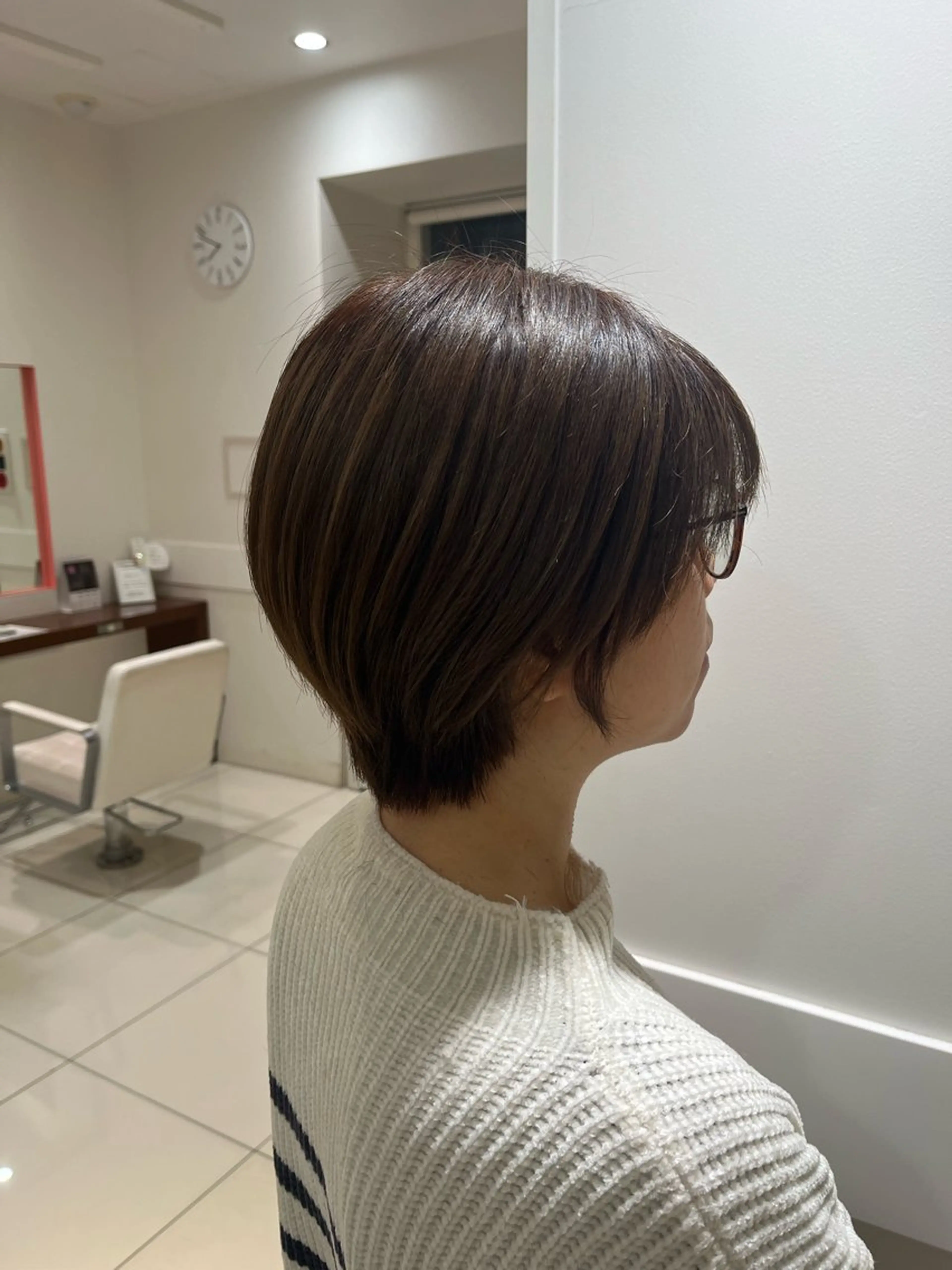 ショート 似合わせ 垢抜け🌟 AKINOのヘアスタイル